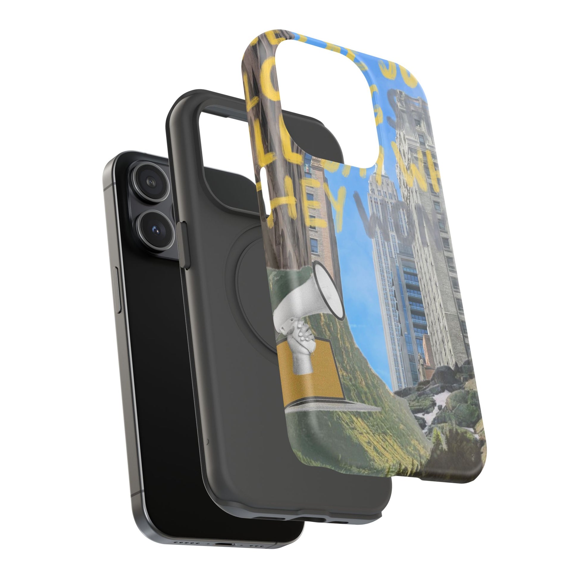 "Blowing Smoke" Phone Case