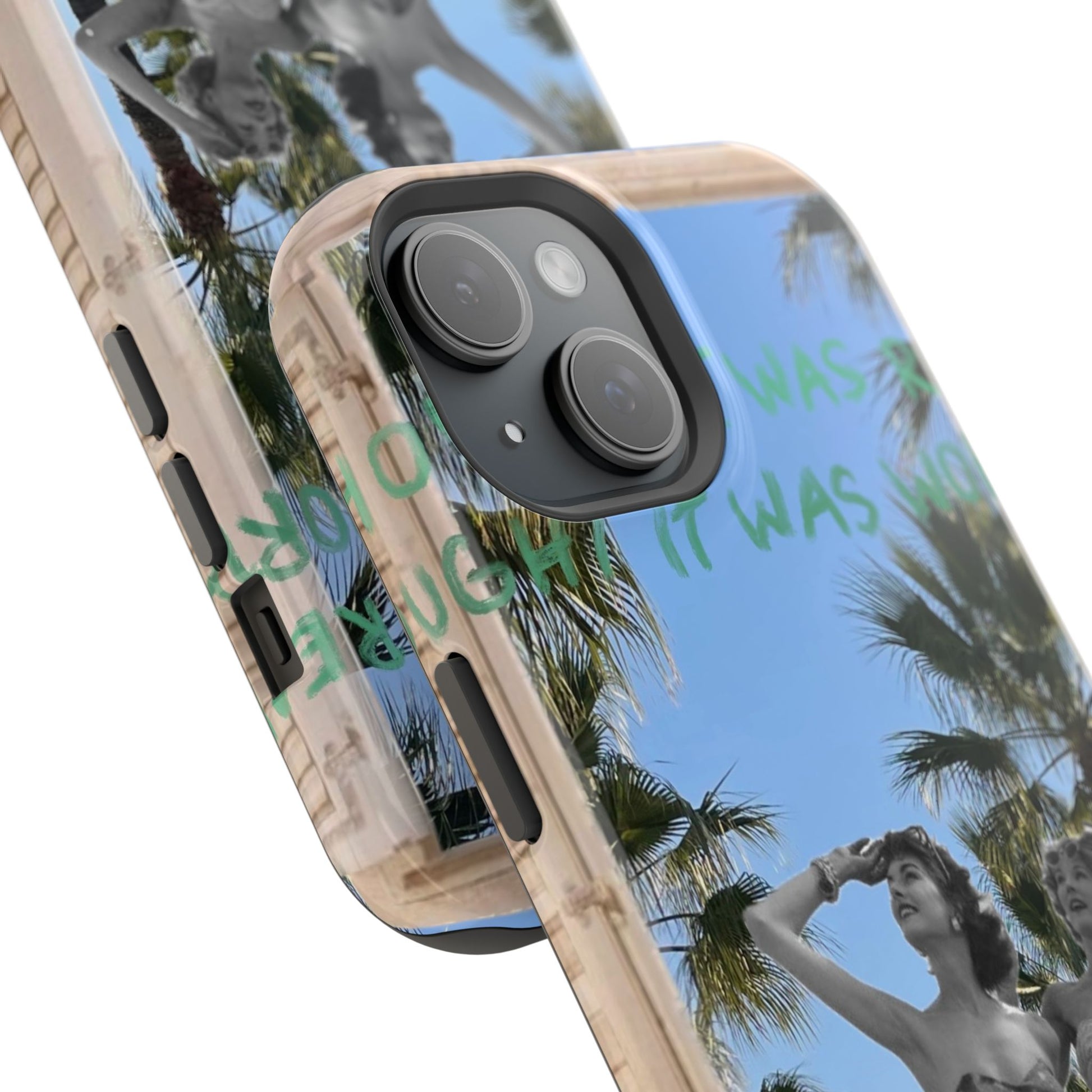 "plastic palm trees" Phone Case