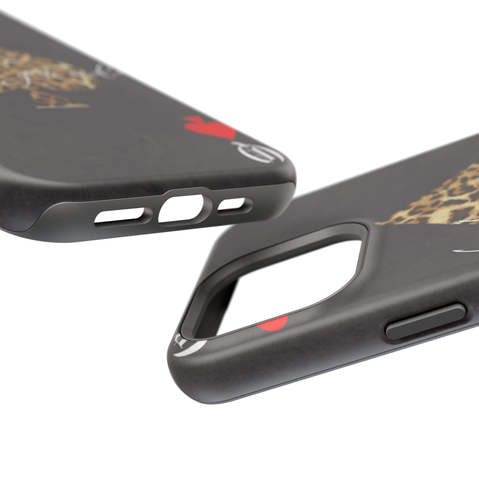 "Luck Is On Your Side" Cheetah Phone Case