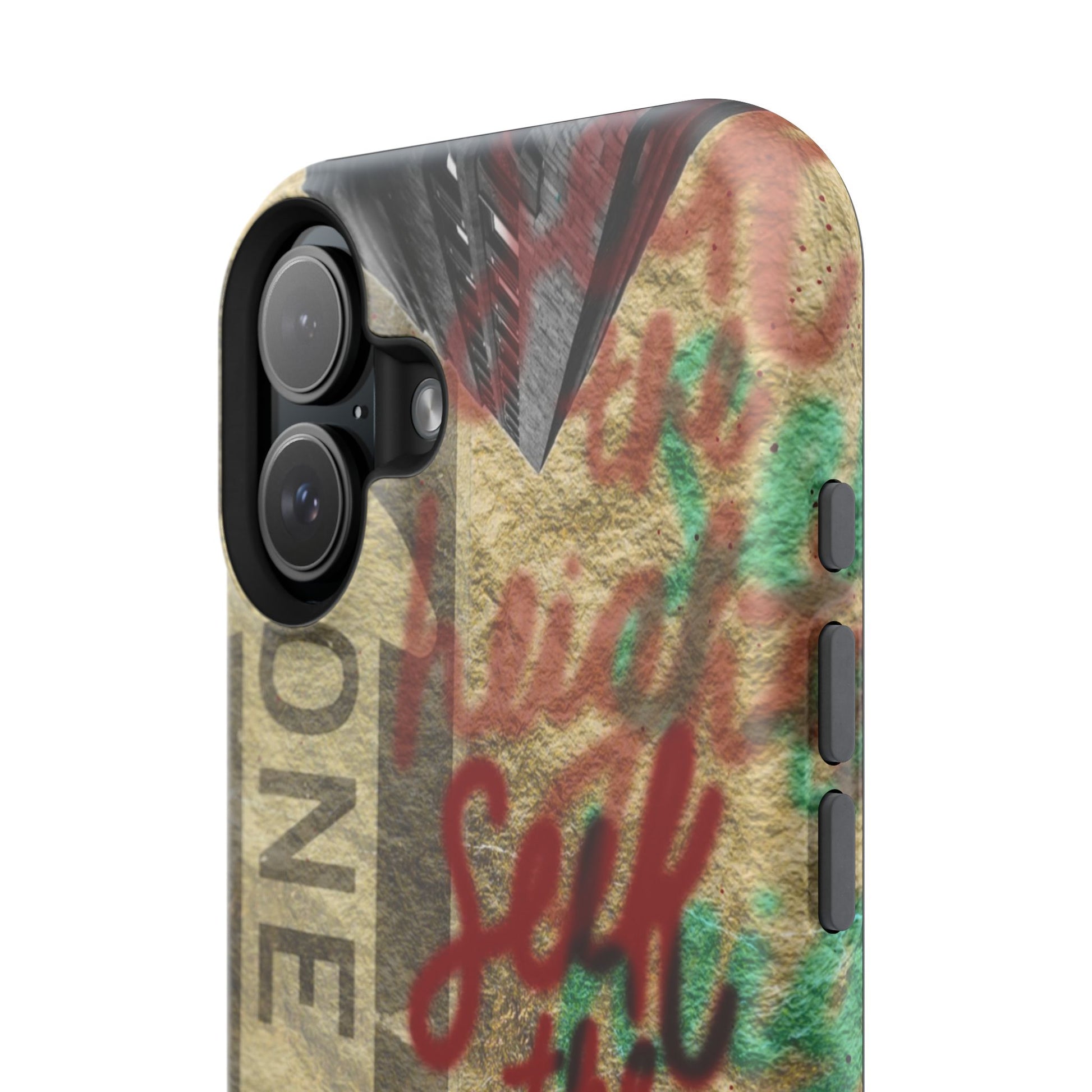 "Seek the Heights" Gold Phone Case
