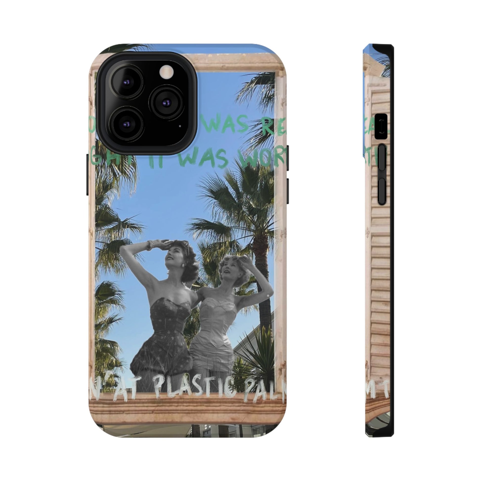 "plastic palm trees" Phone Case