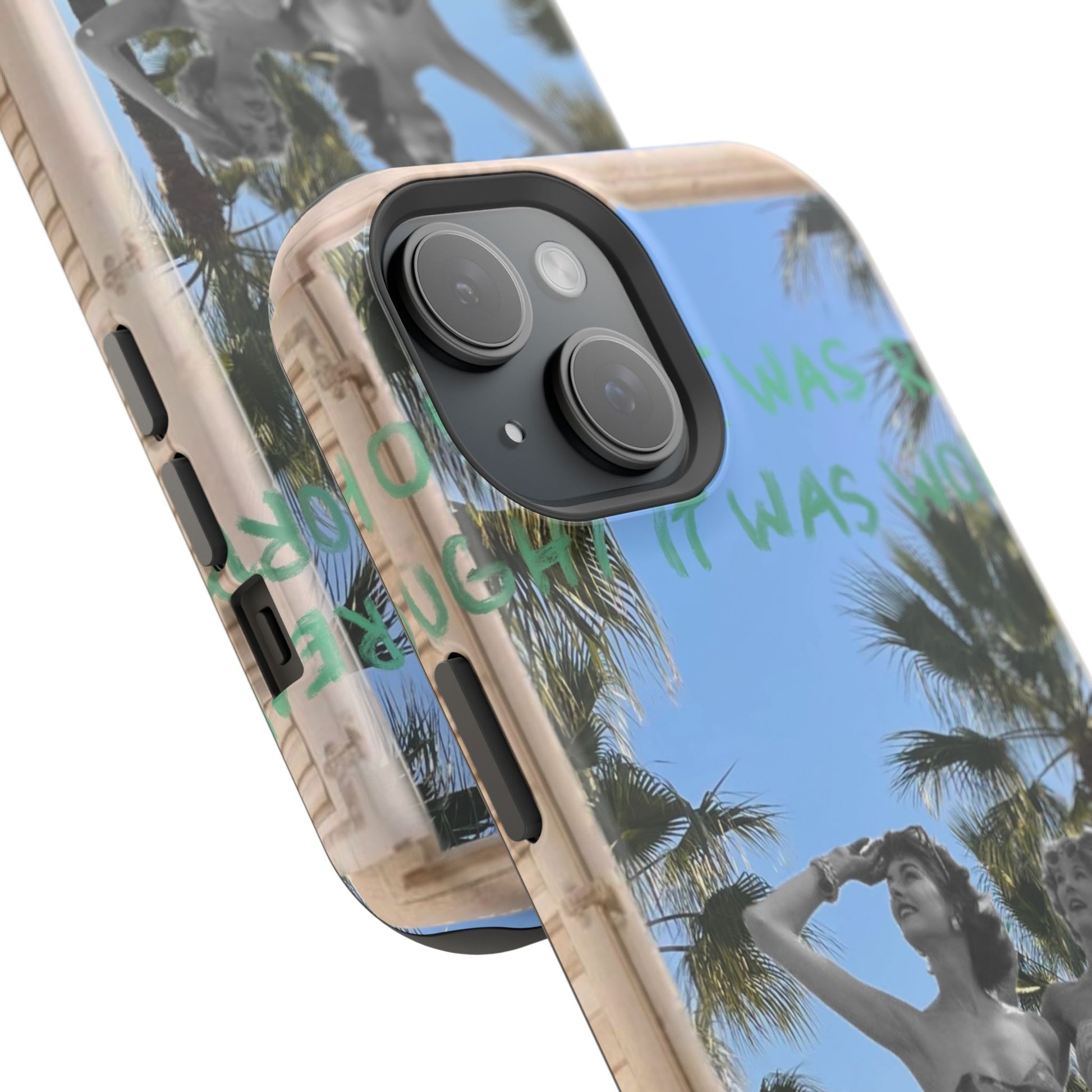 "plastic palm trees" Phone Case