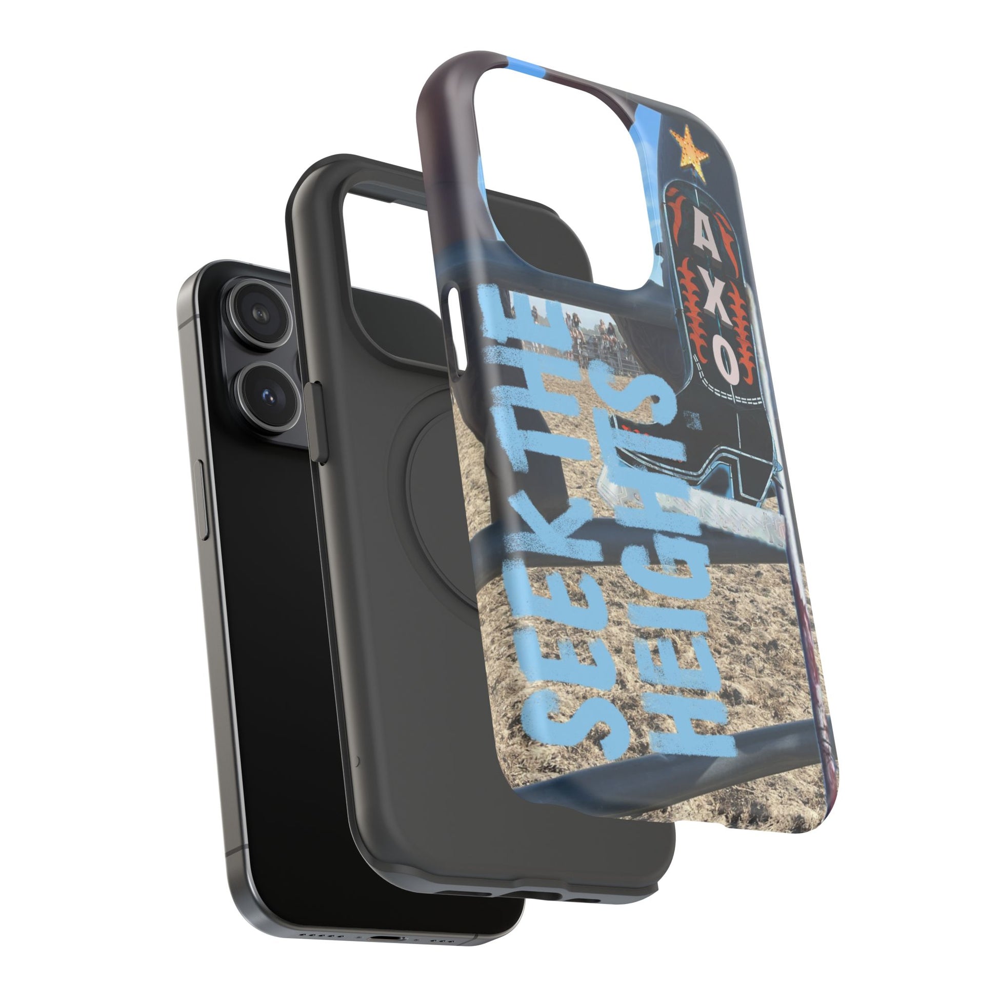 "Seek the Heights" Phone Case