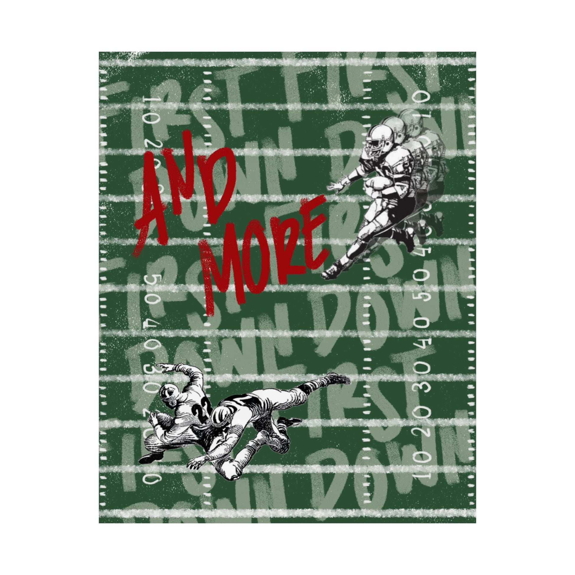 "First Down & More" Print