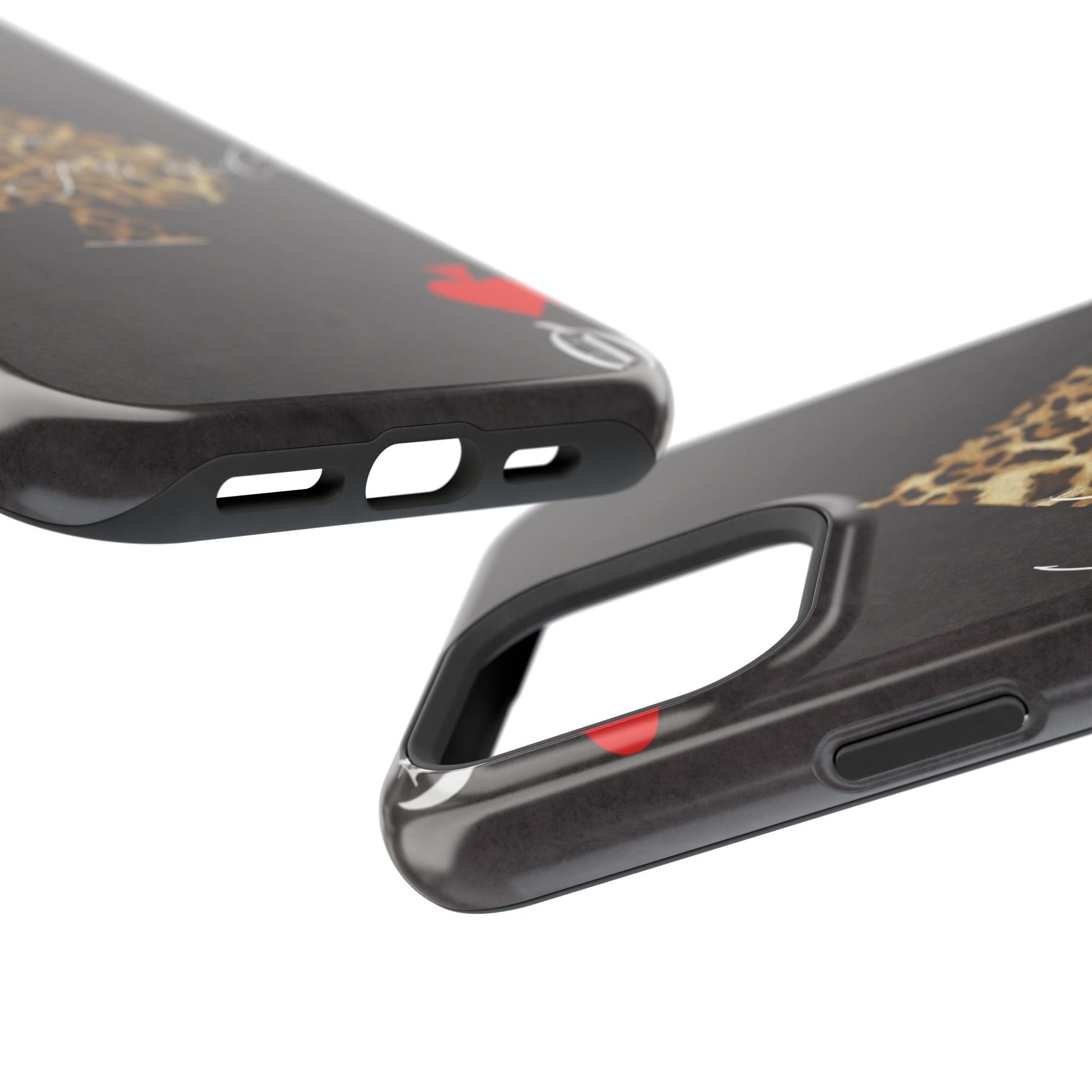 "Luck Is On Your Side" Cheetah Phone Case