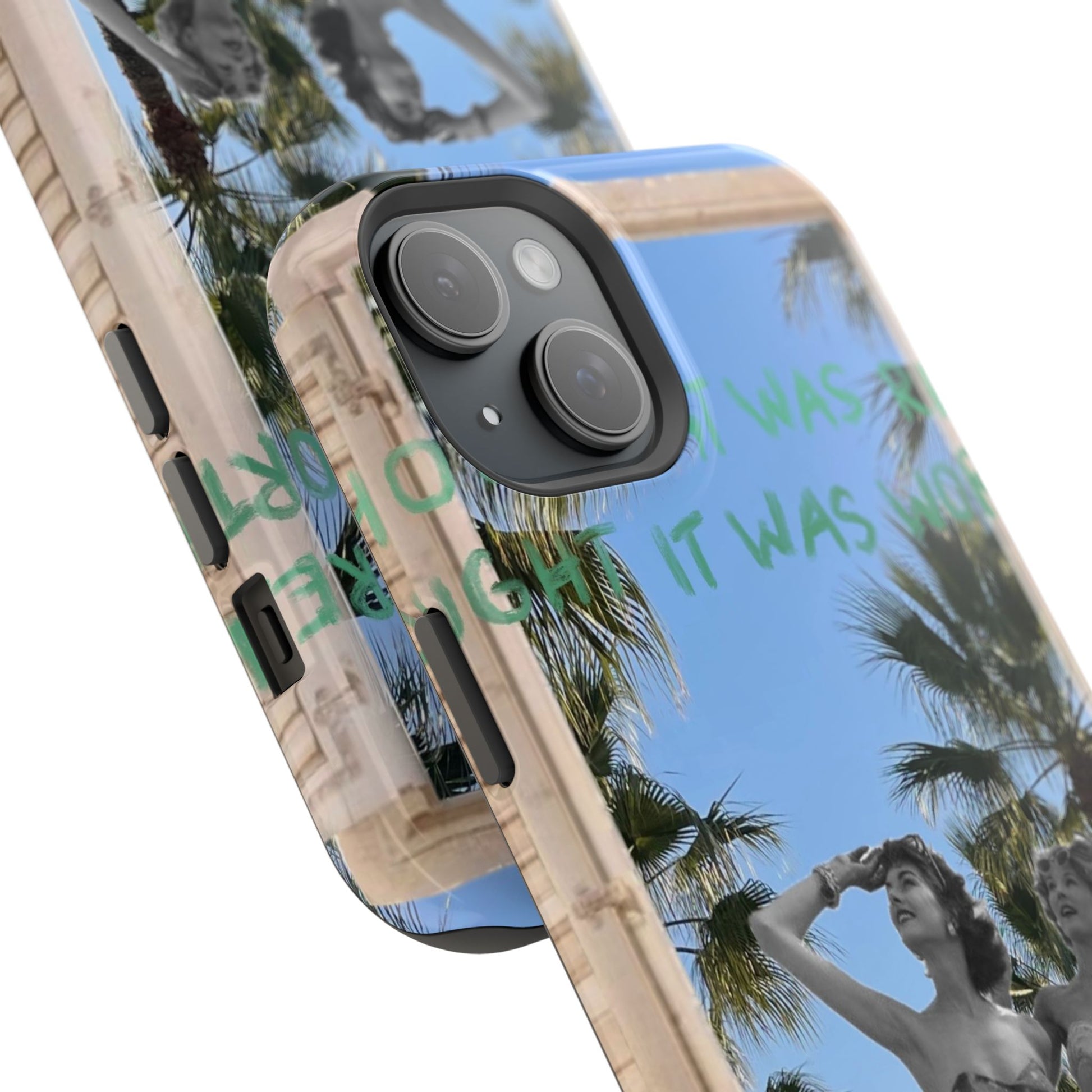 "plastic palm trees" Phone Case