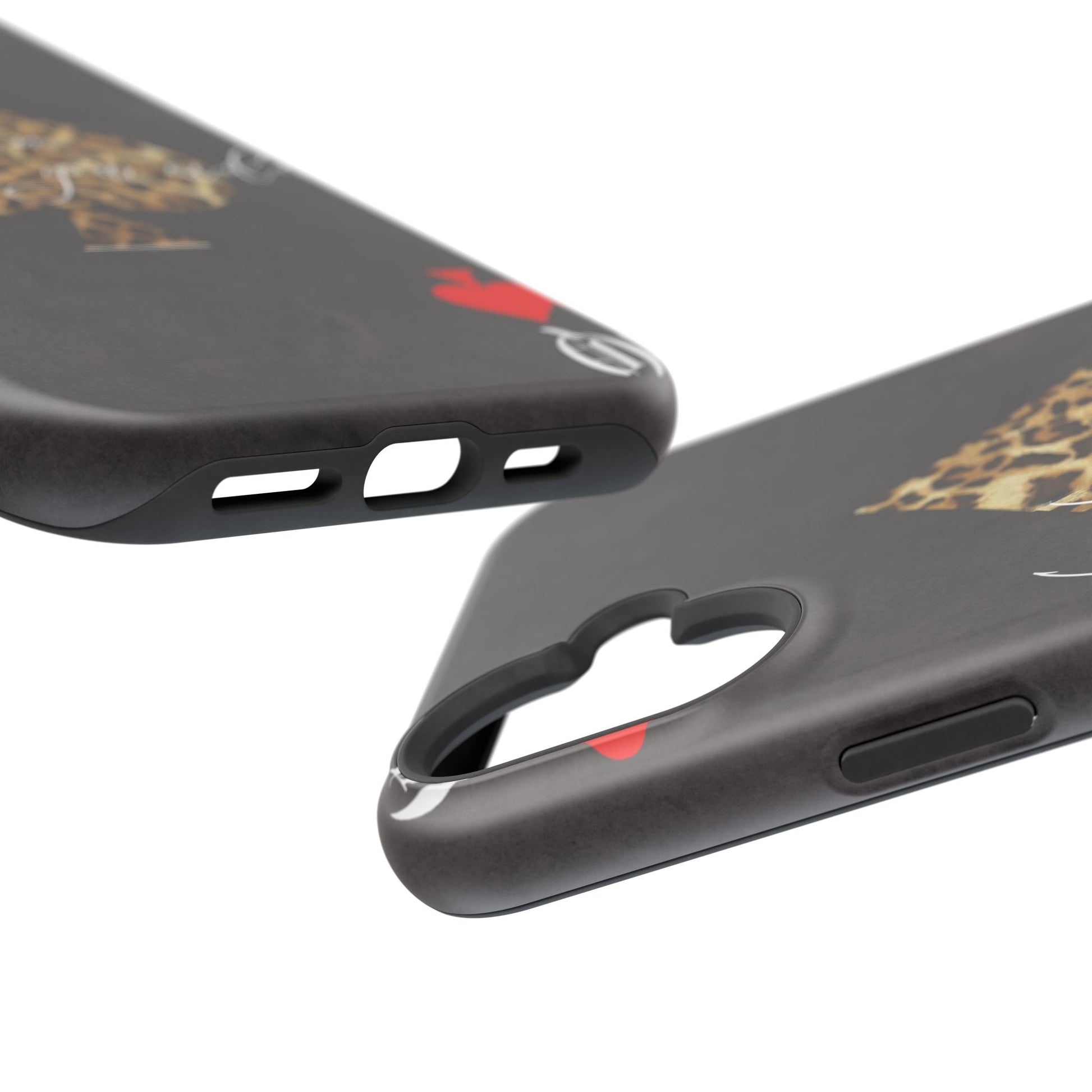 "Luck Is On Your Side" Cheetah Phone Case