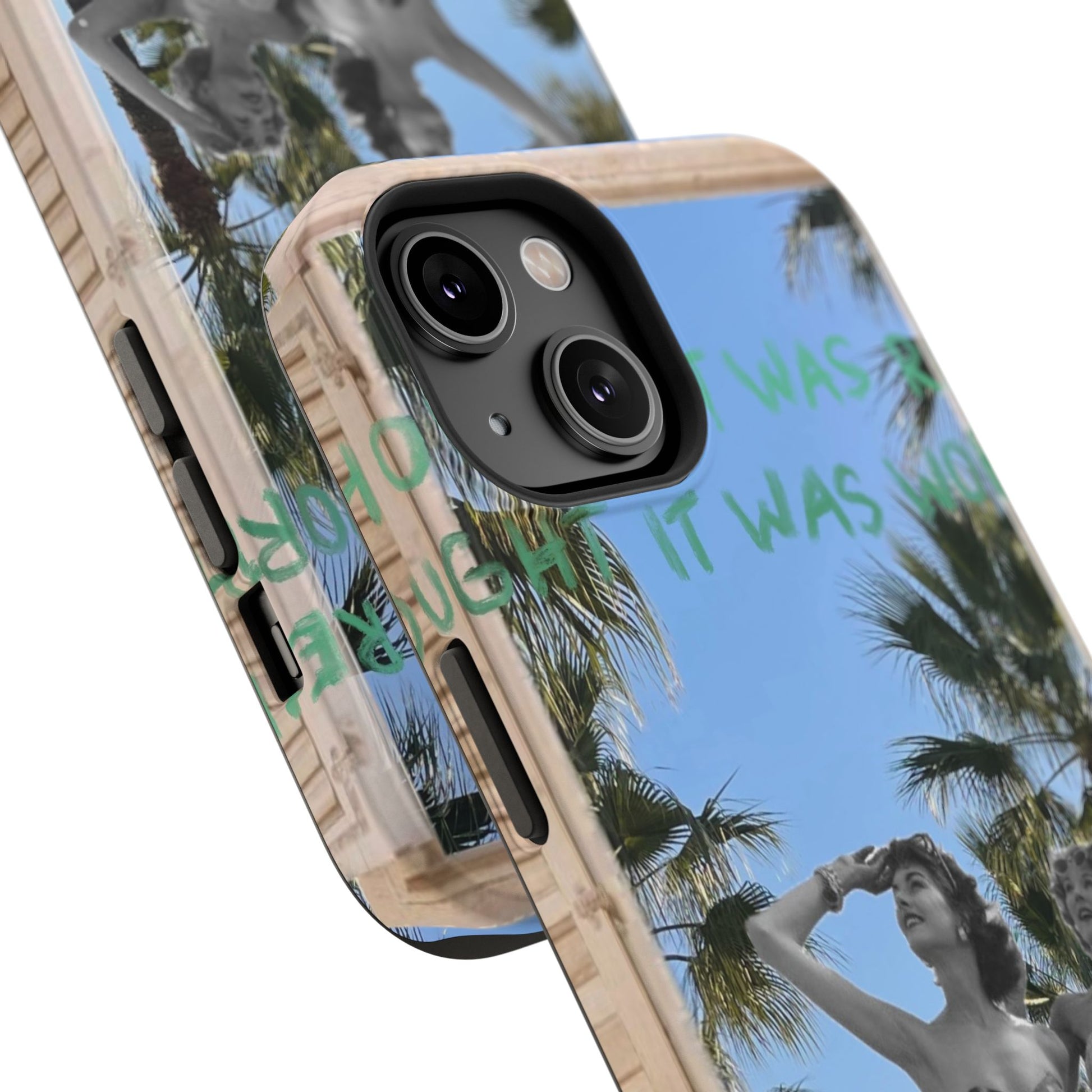 "plastic palm trees" Phone Case