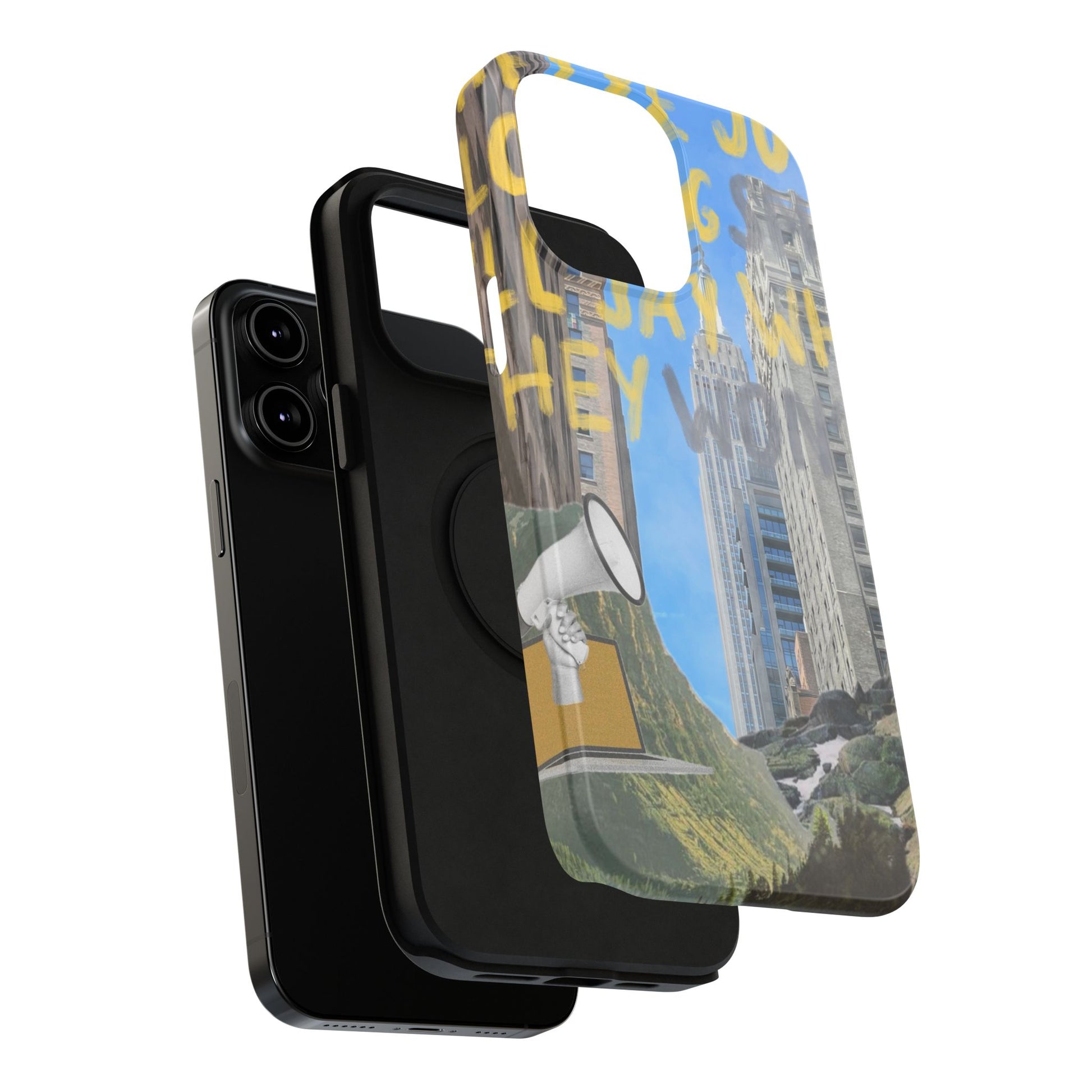 "Blowing Smoke" Phone Case