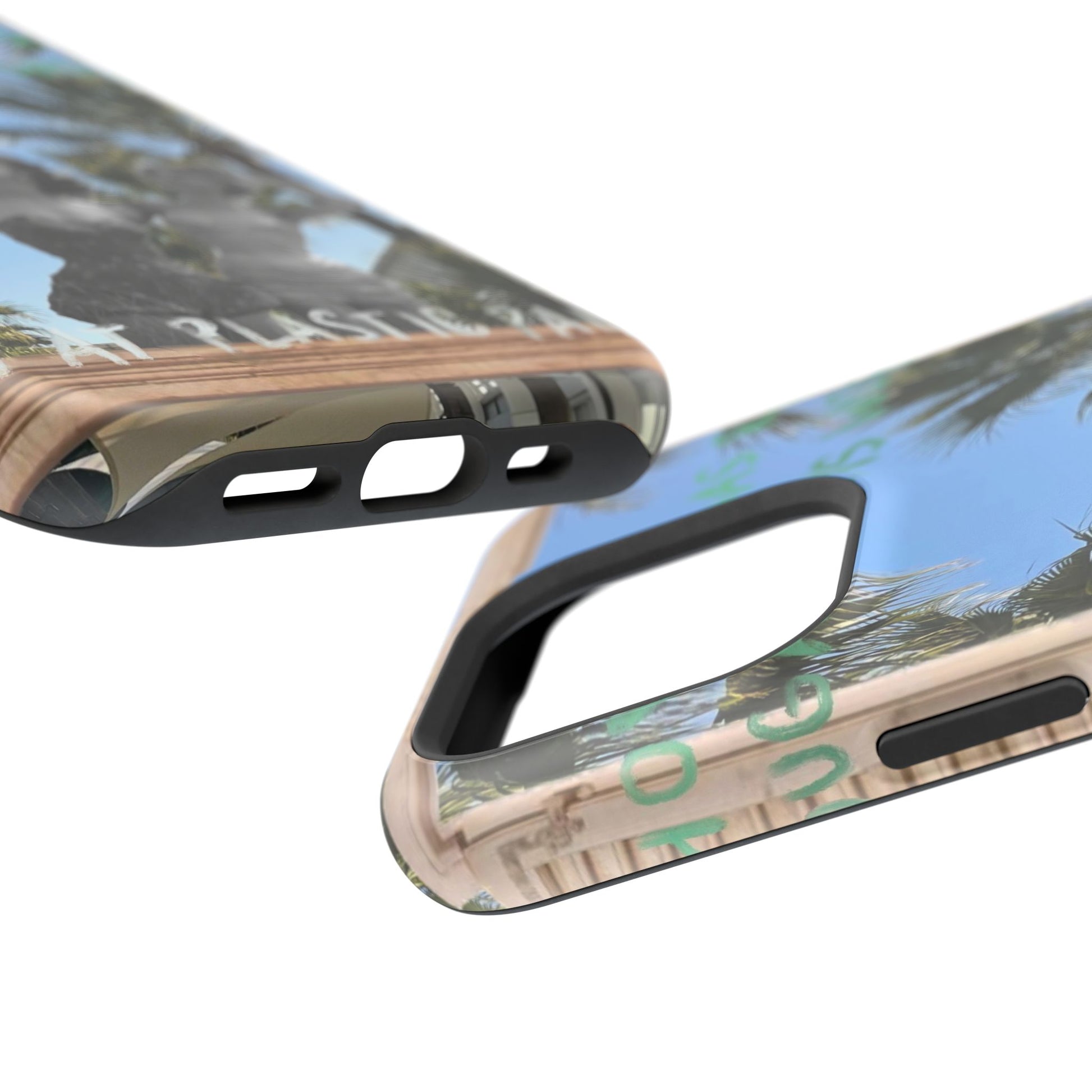 "plastic palm trees" Phone Case