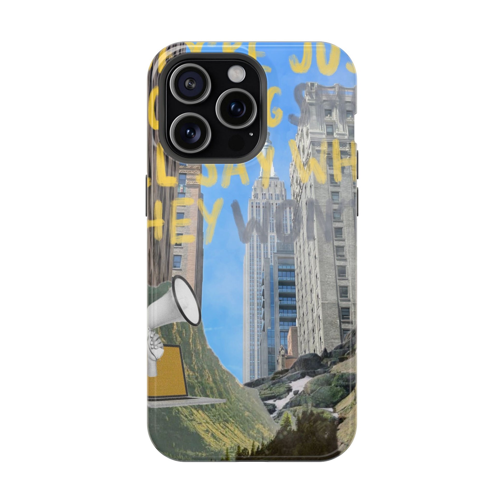 "Blowing Smoke" Phone Case