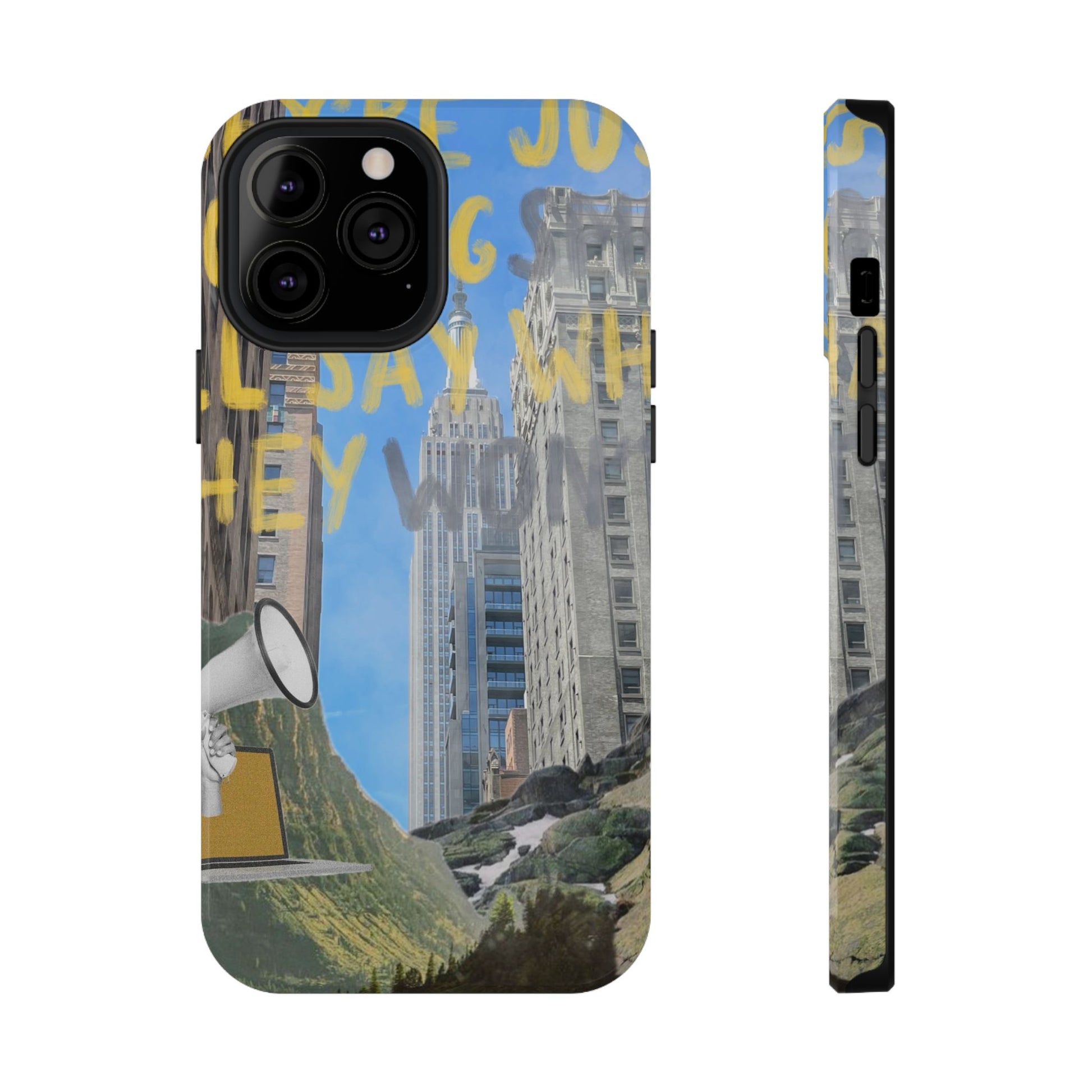 "Blowing Smoke" Phone Case
