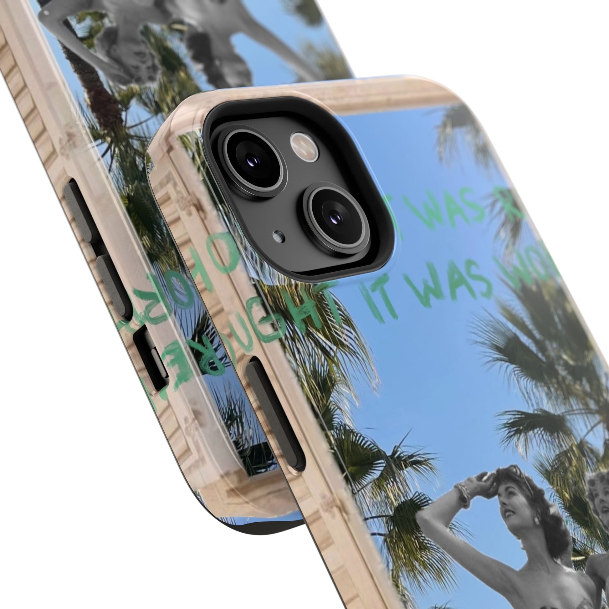 "plastic palm trees" Phone Case