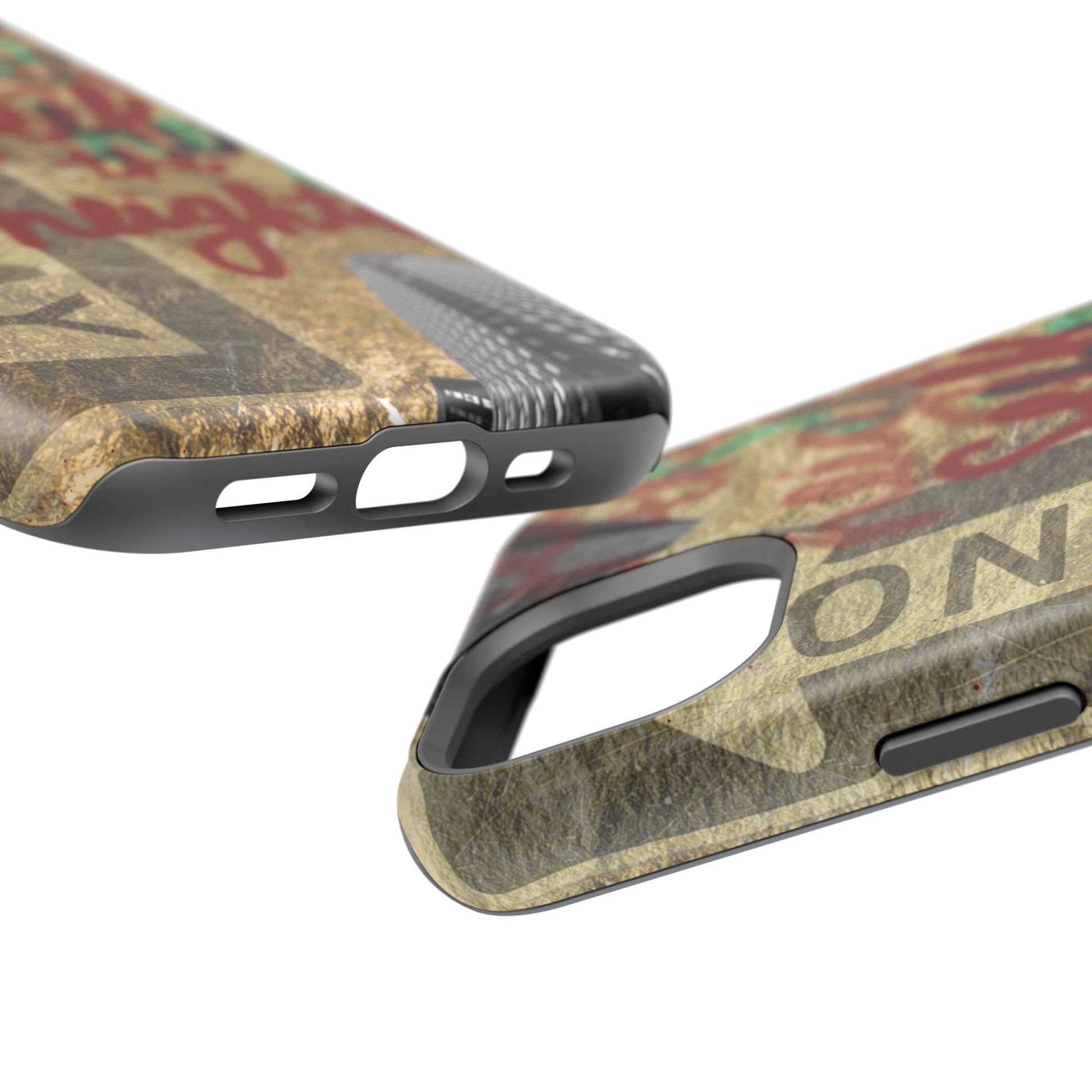 "Seek the Heights"  Gold Phone Case