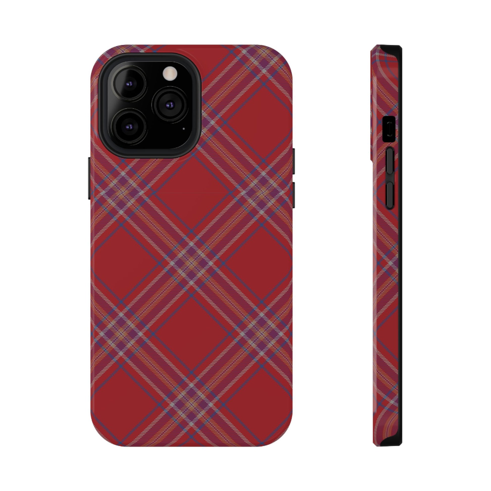 "Don't Make Me Plaid" Phone Case
