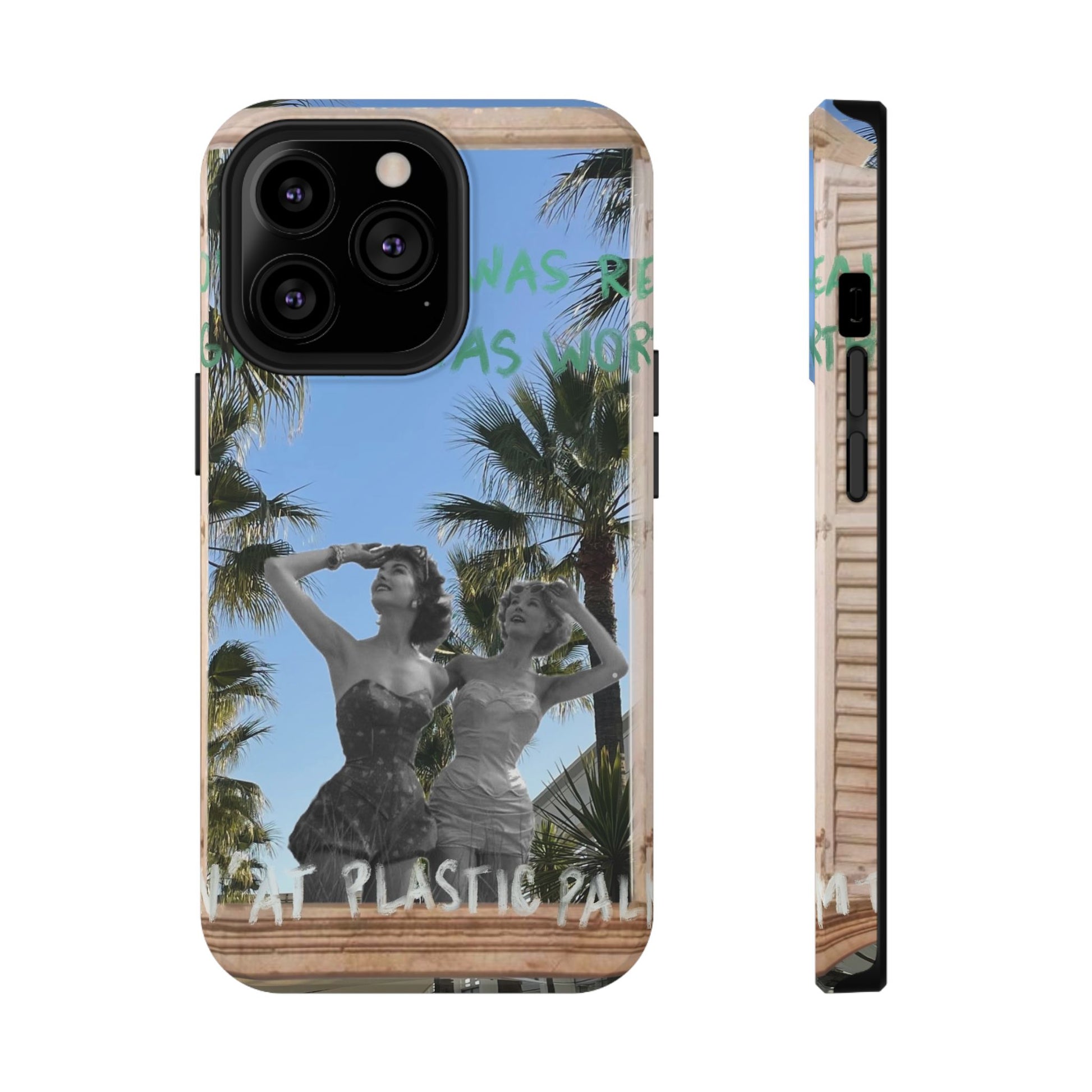 "plastic palm trees" Phone Case