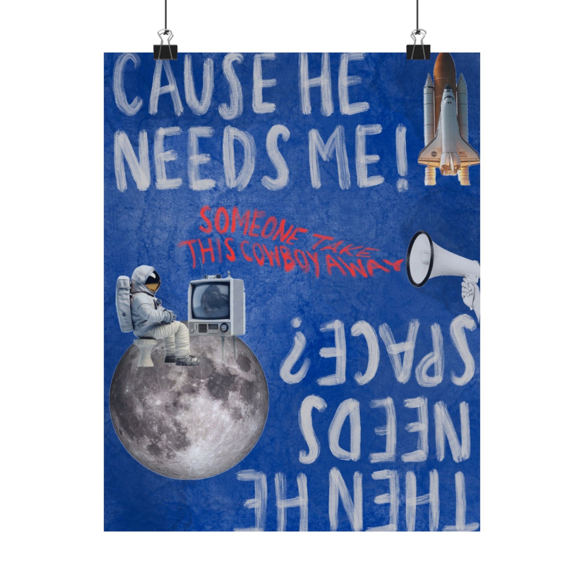 "Man on the Moon" Print