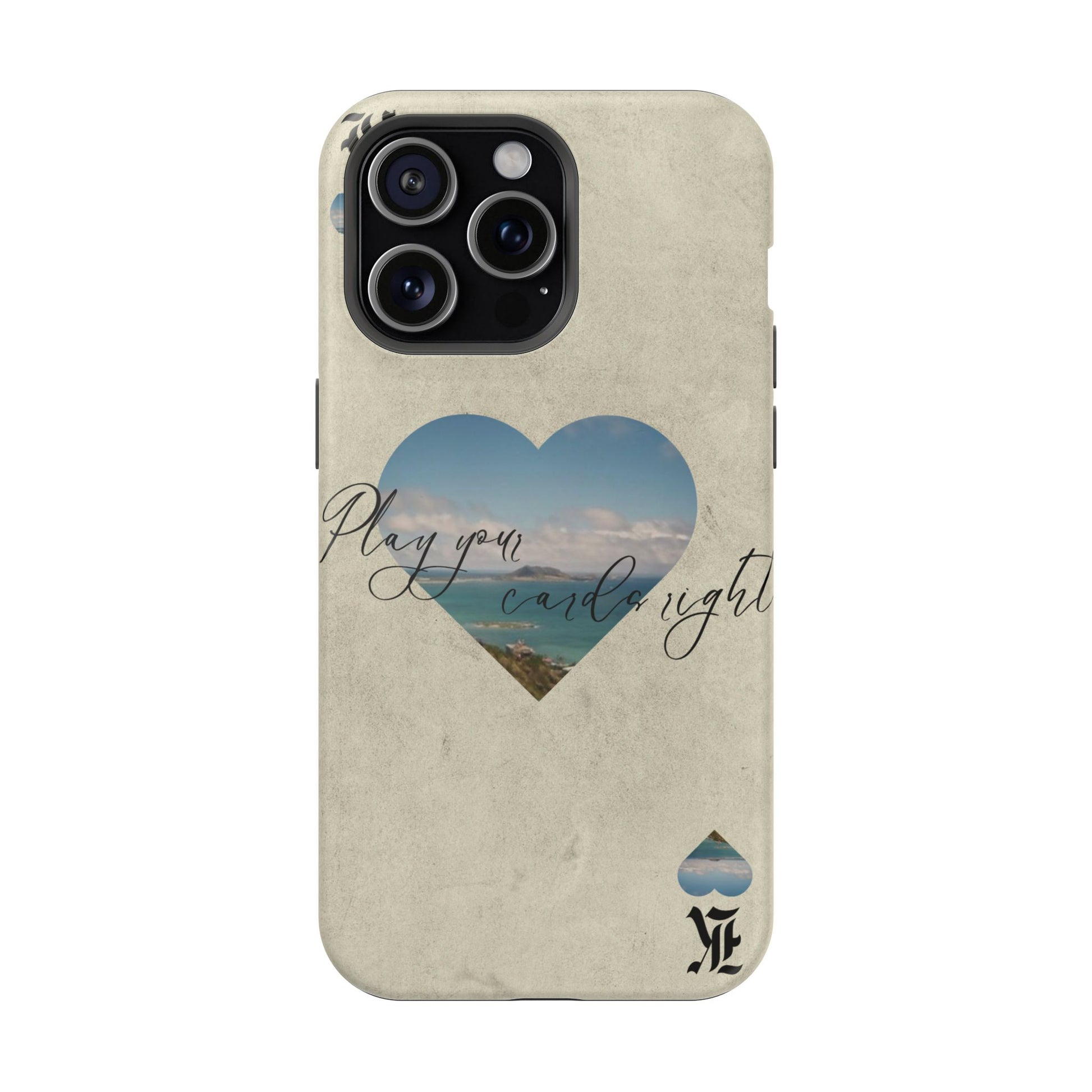 "Play Your Cards Right" Phone Case