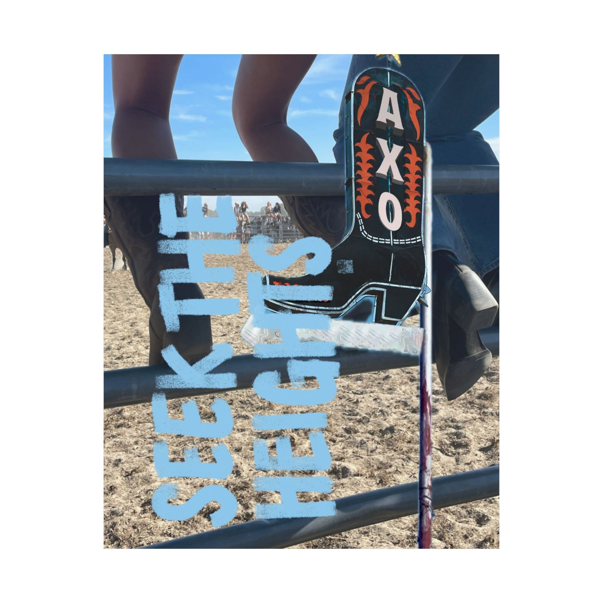 "Seek the Heights - Blue" Print