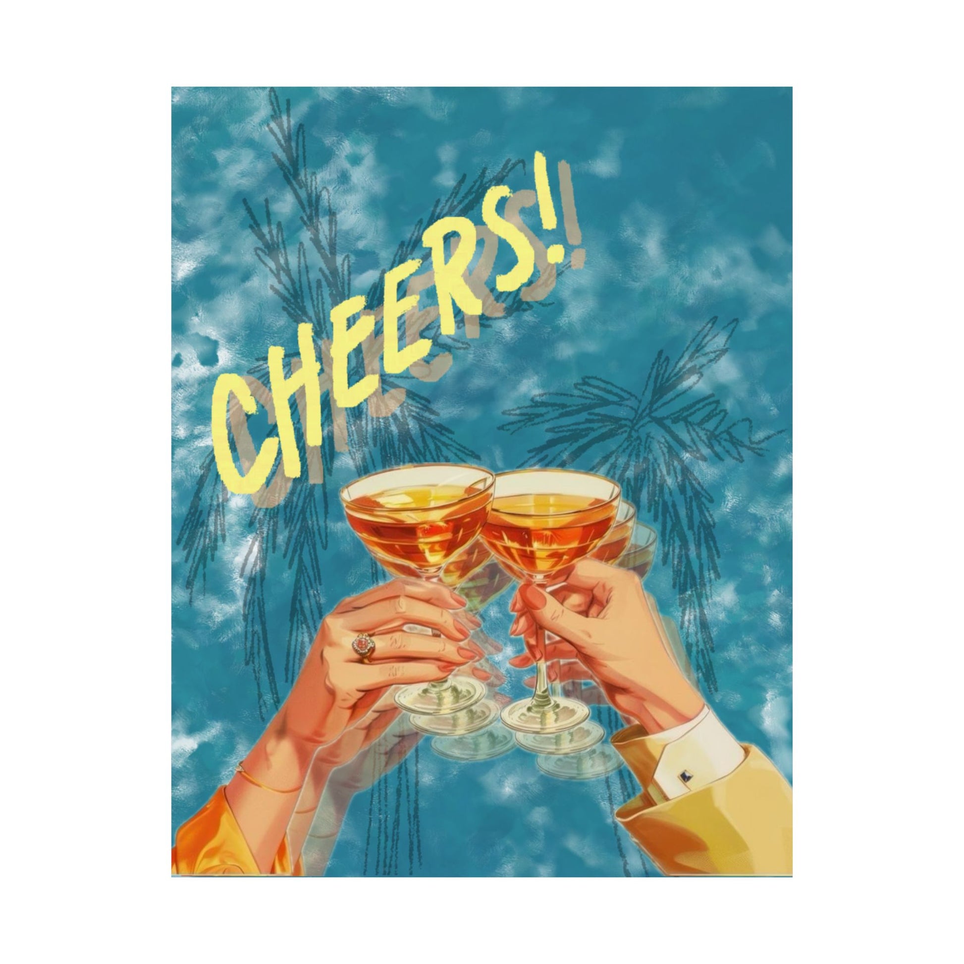 "Cheers" Print