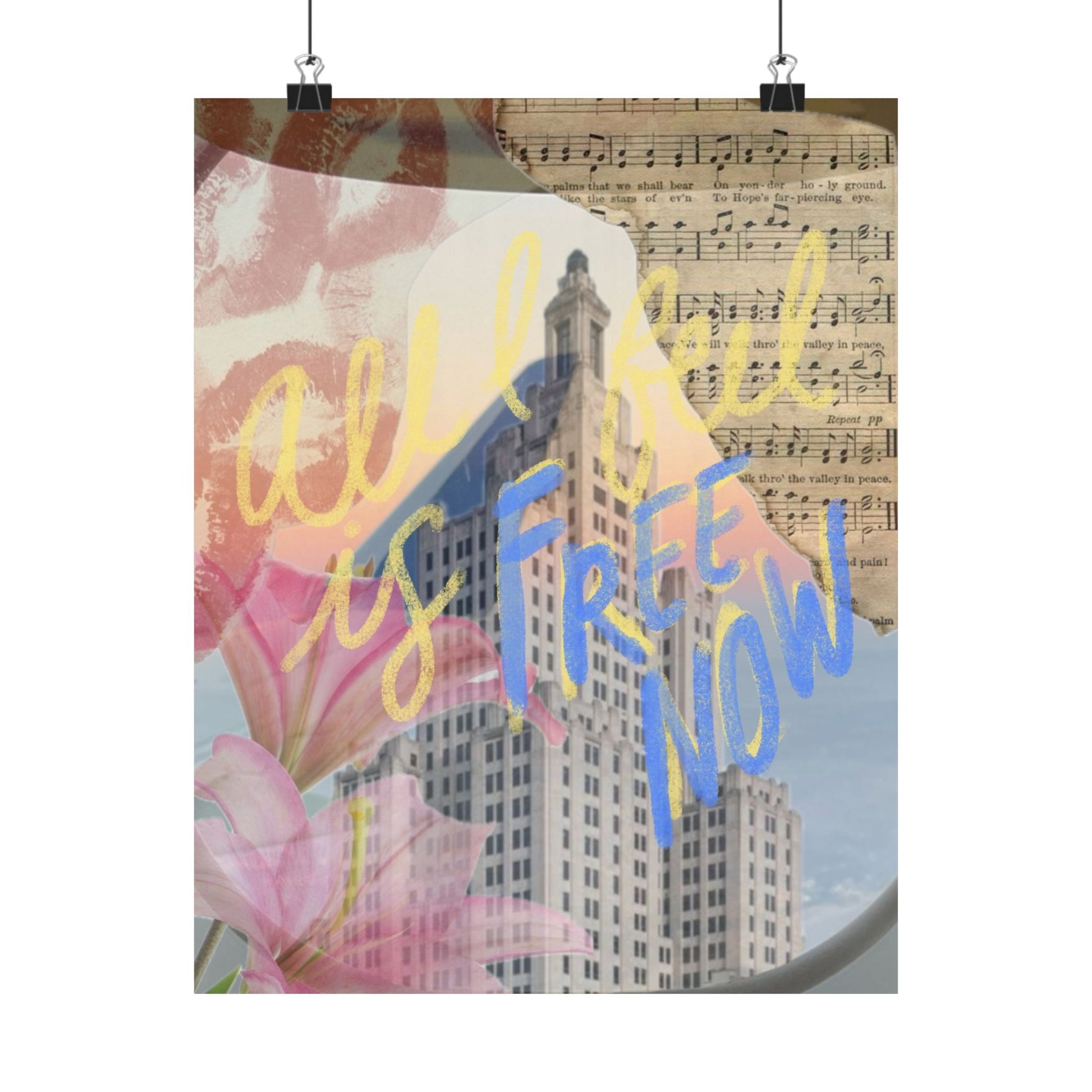 "Free Now" Print