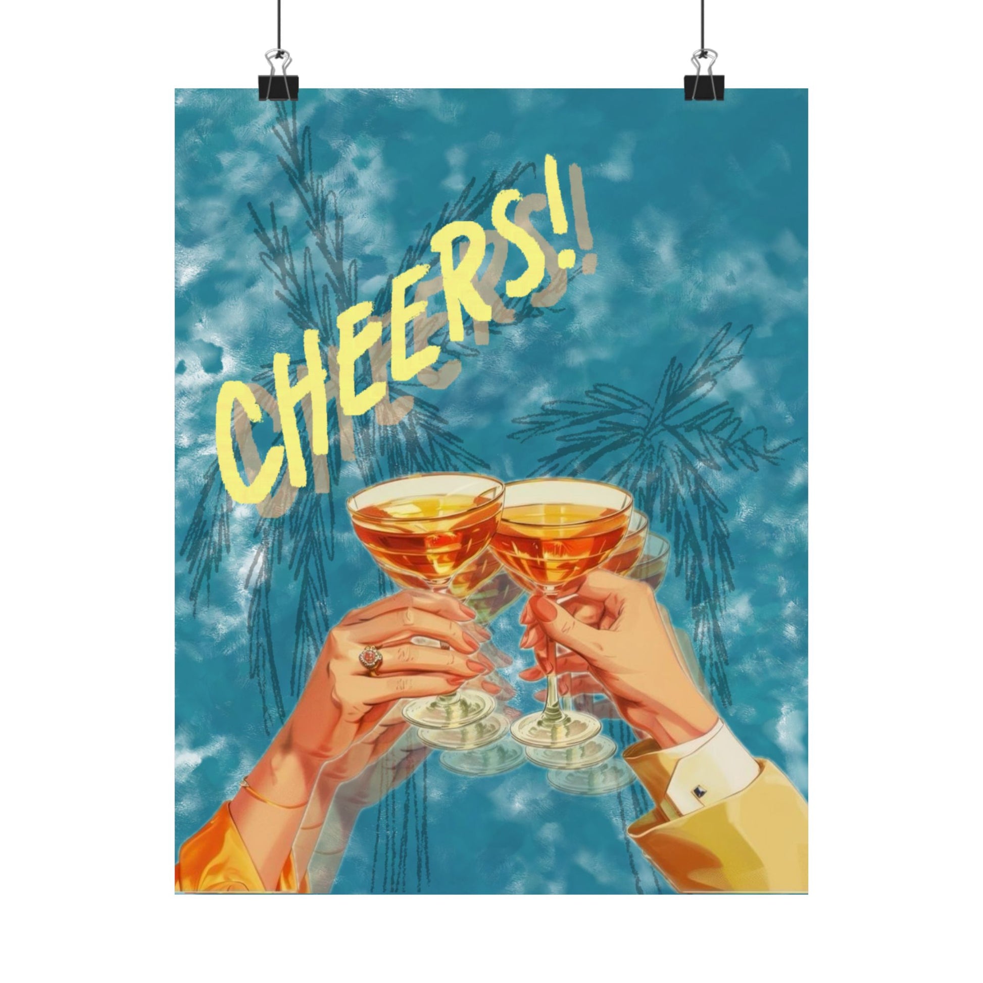 "Cheers" Print