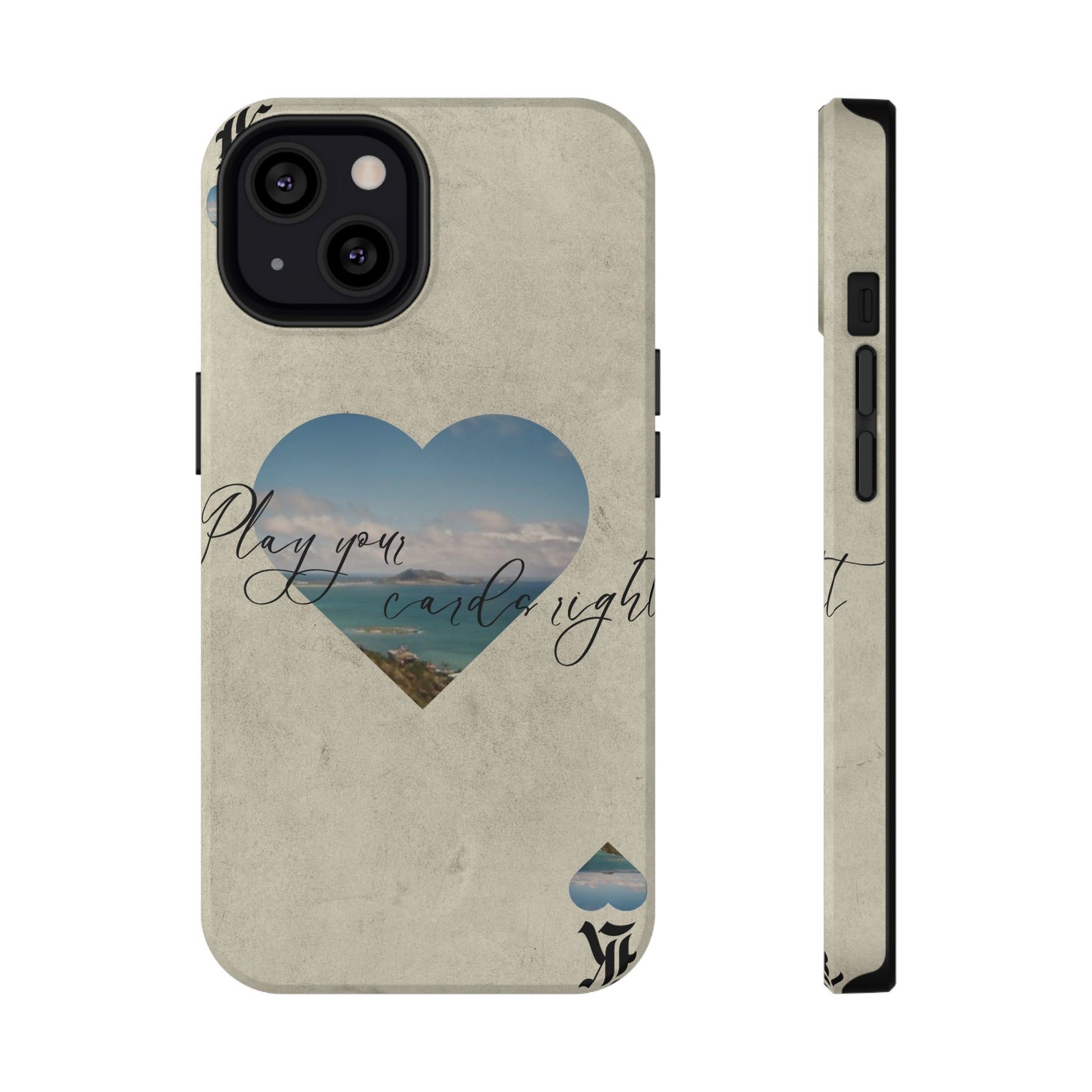 "Play Your Cards Right" Phone Case