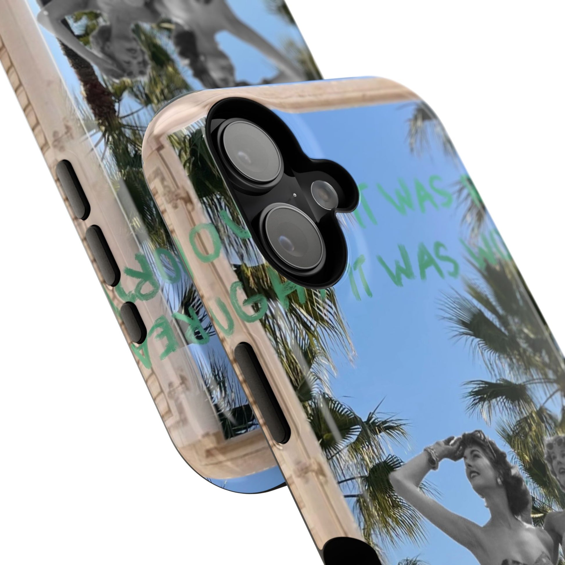 "plastic palm trees" Phone Case