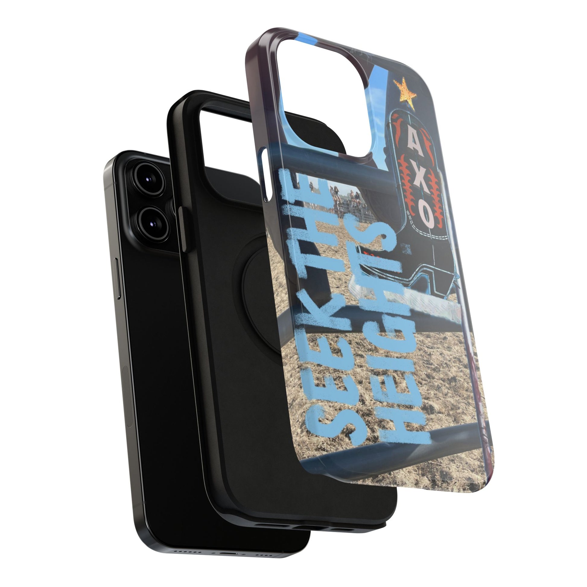 "Seek the Heights" Phone Case