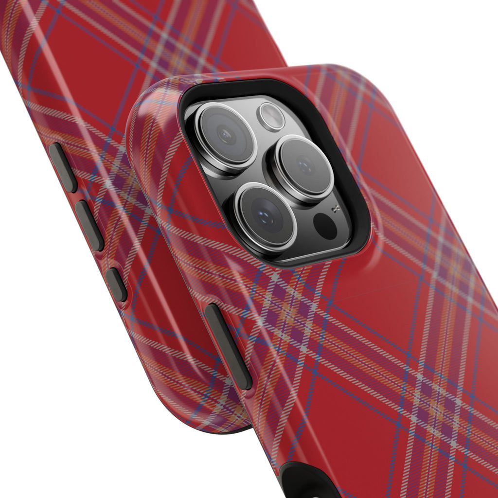"Don't Make Me Plaid" Phone Case