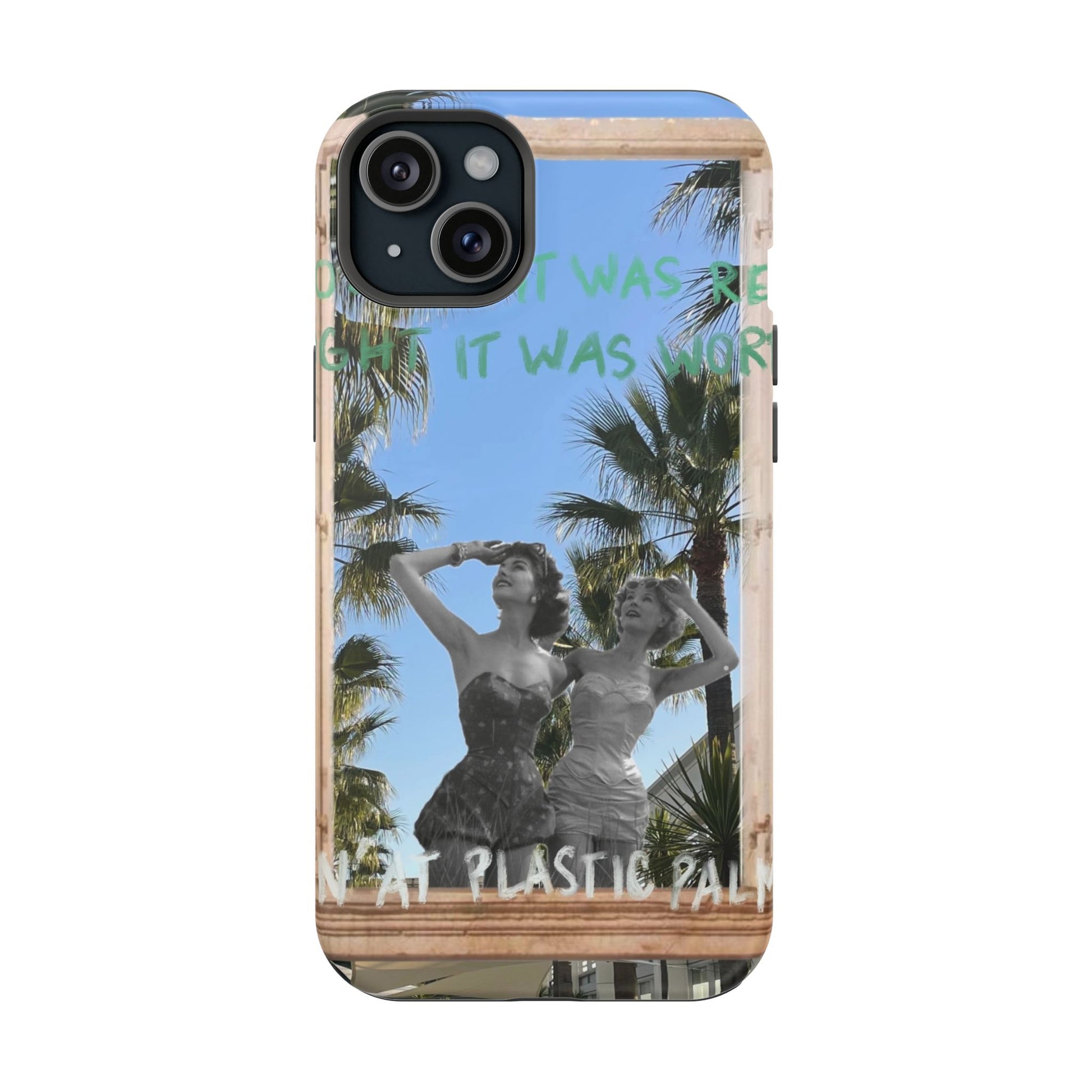 "plastic palm trees" Phone Case