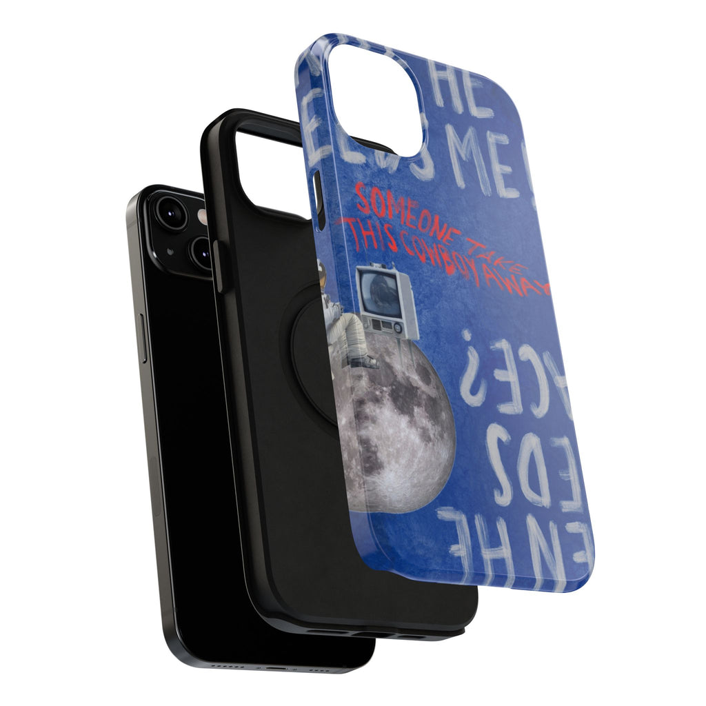 "Man on the Moon" Phone Case