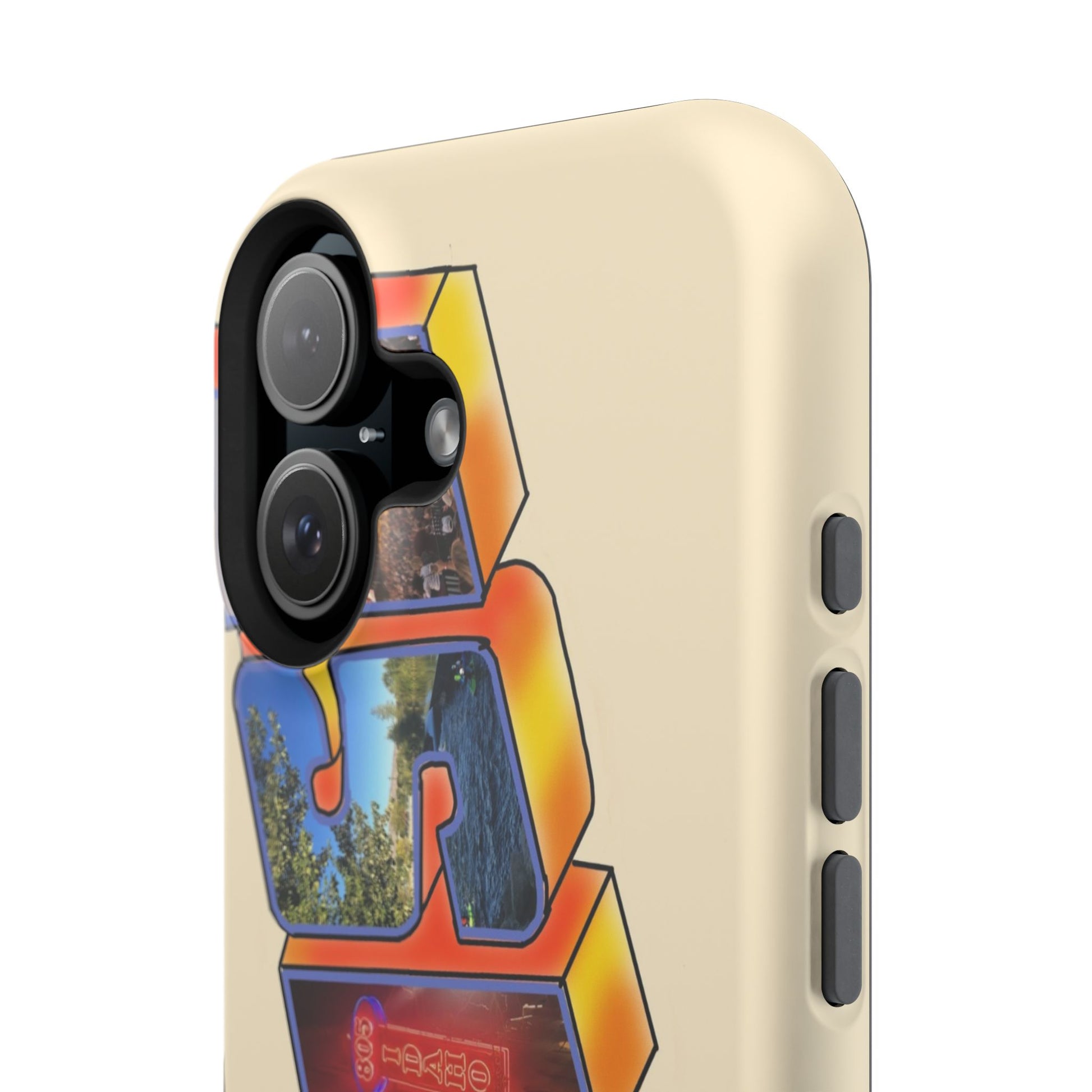 "Greetings from Boise" Orange Phone Case