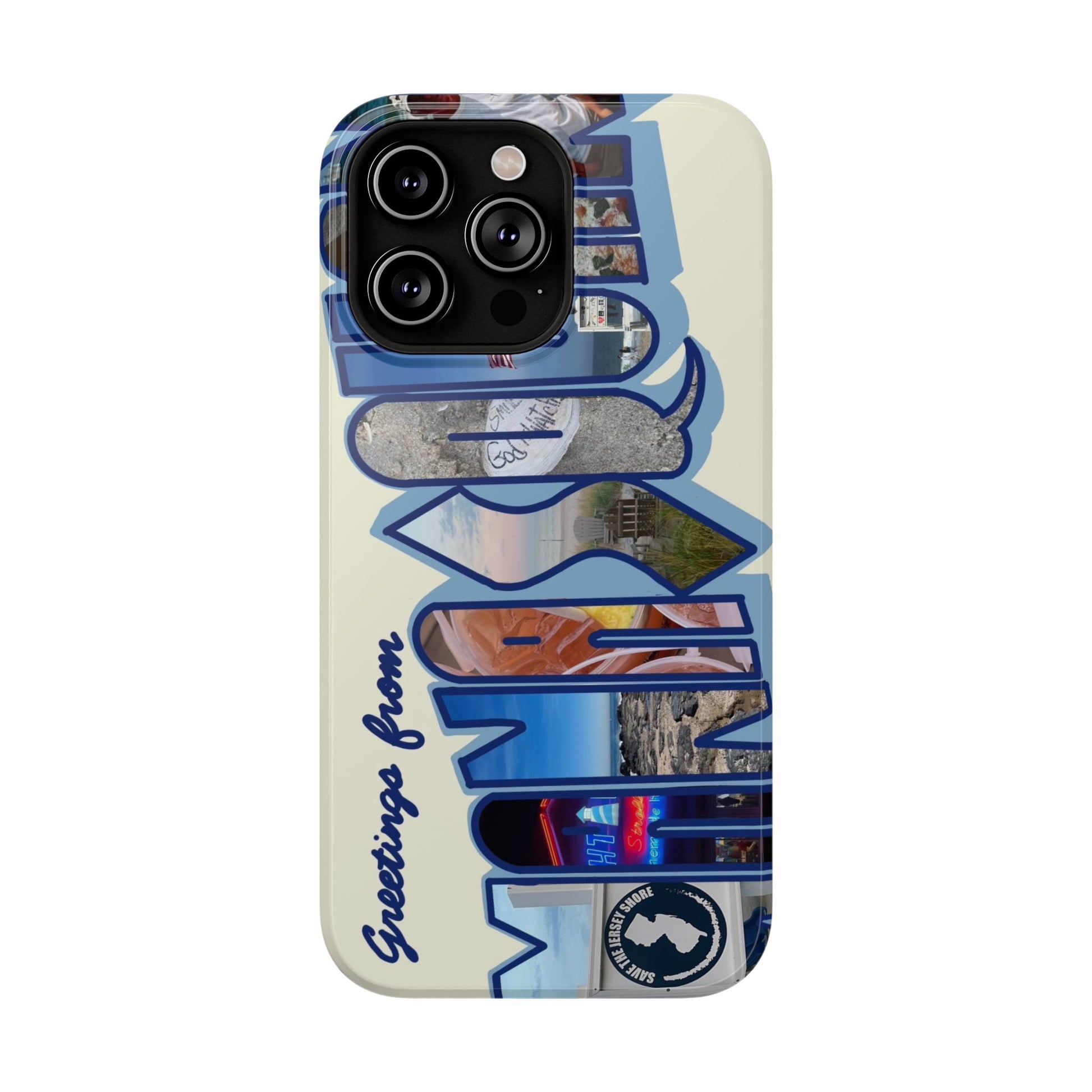 "Greetings from Manasquan" Phone Case