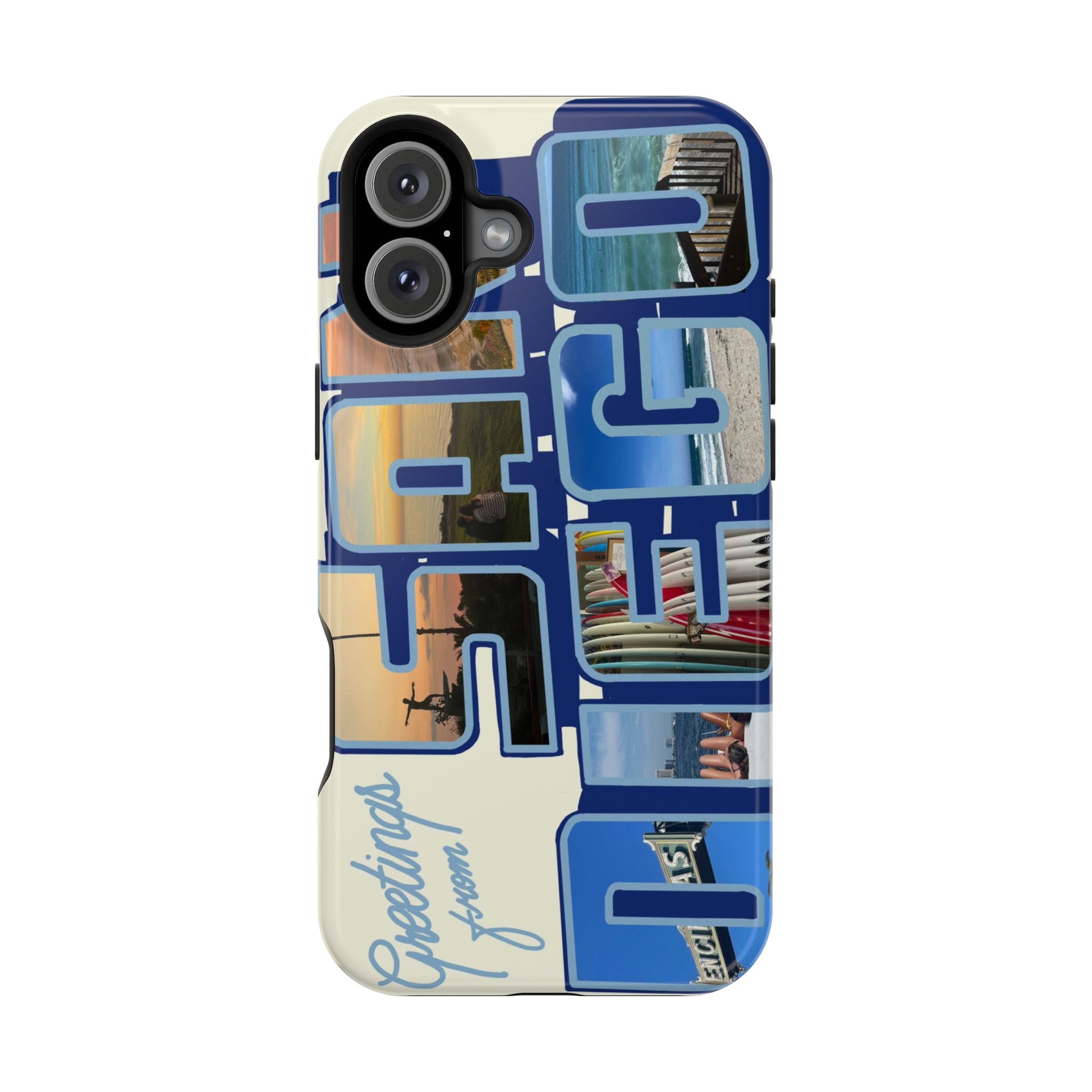 "Greeting from San Diego" Phone Case