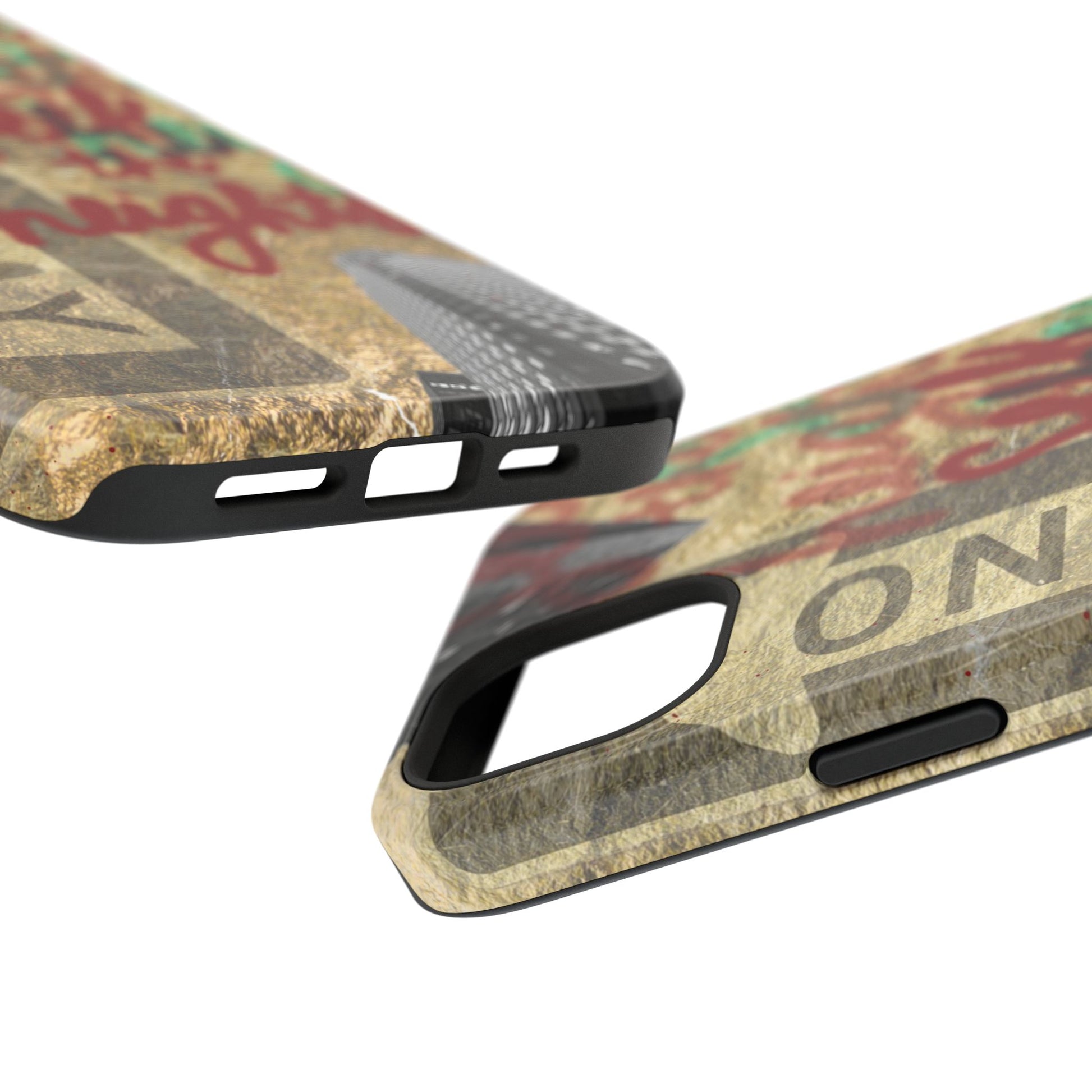 "Seek the Heights"  Gold Phone Case