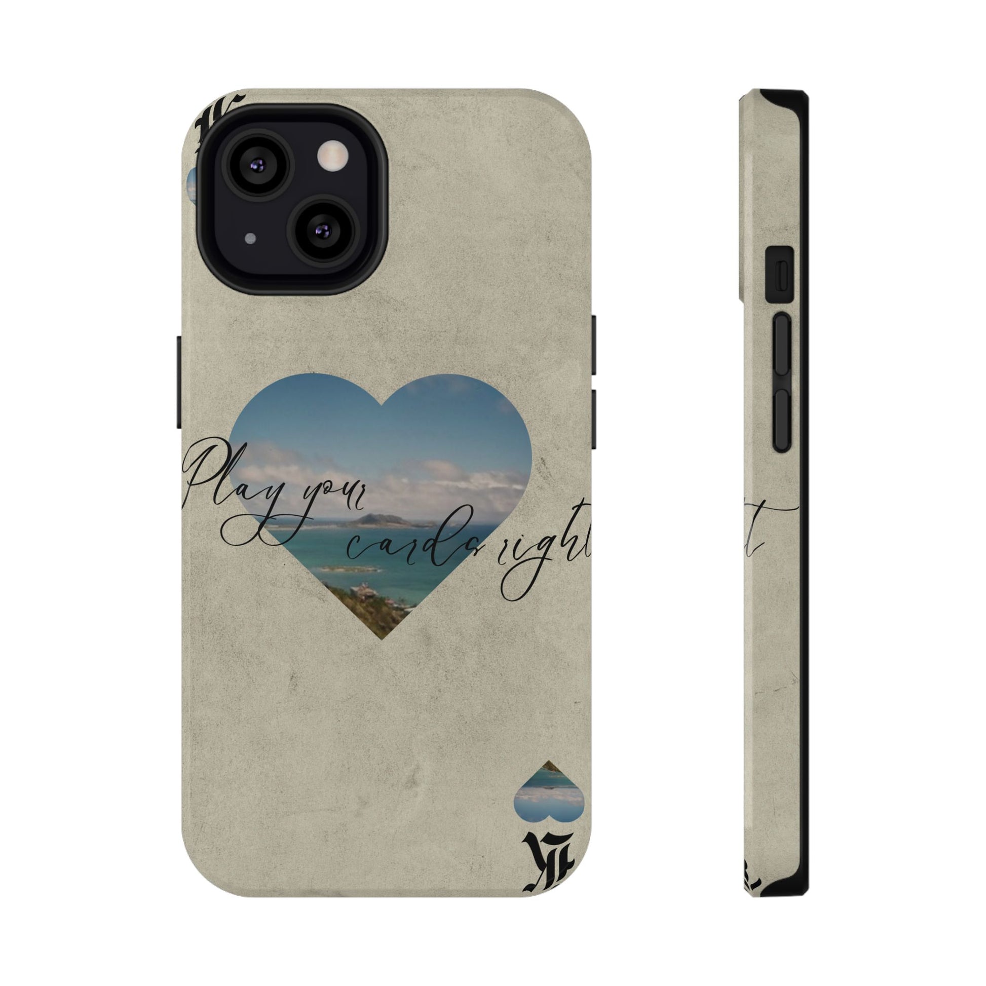 "Play Your Cards Right" Phone Case