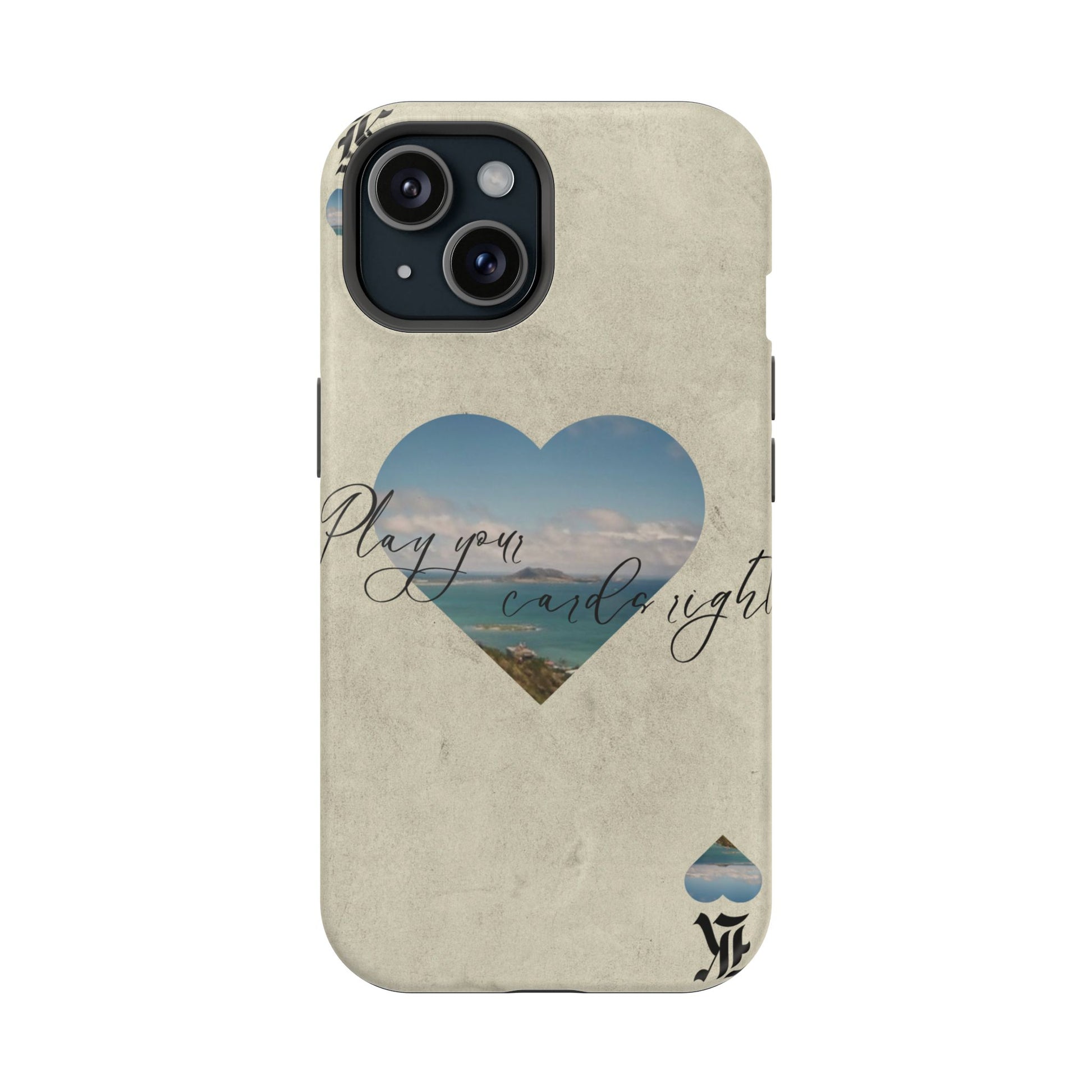 "Play Your Cards Right" Phone Case