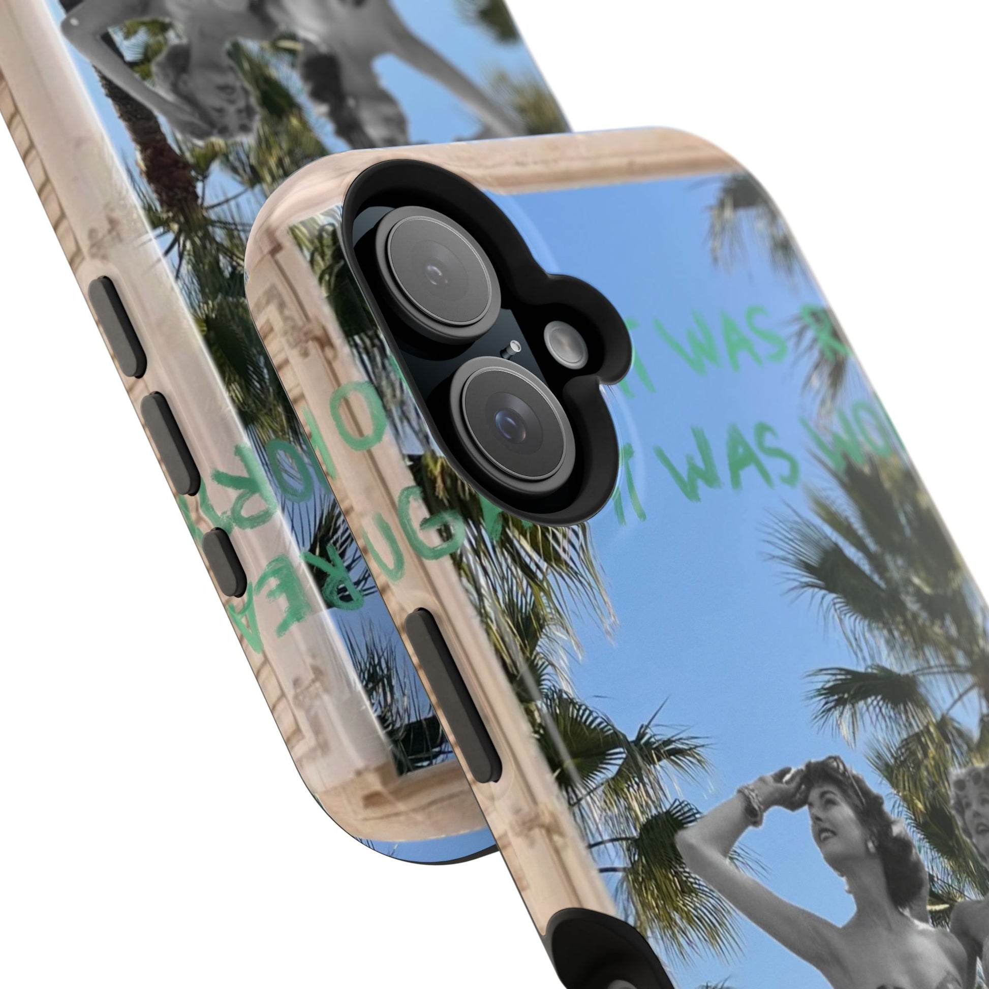 "plastic palm trees" Phone Case
