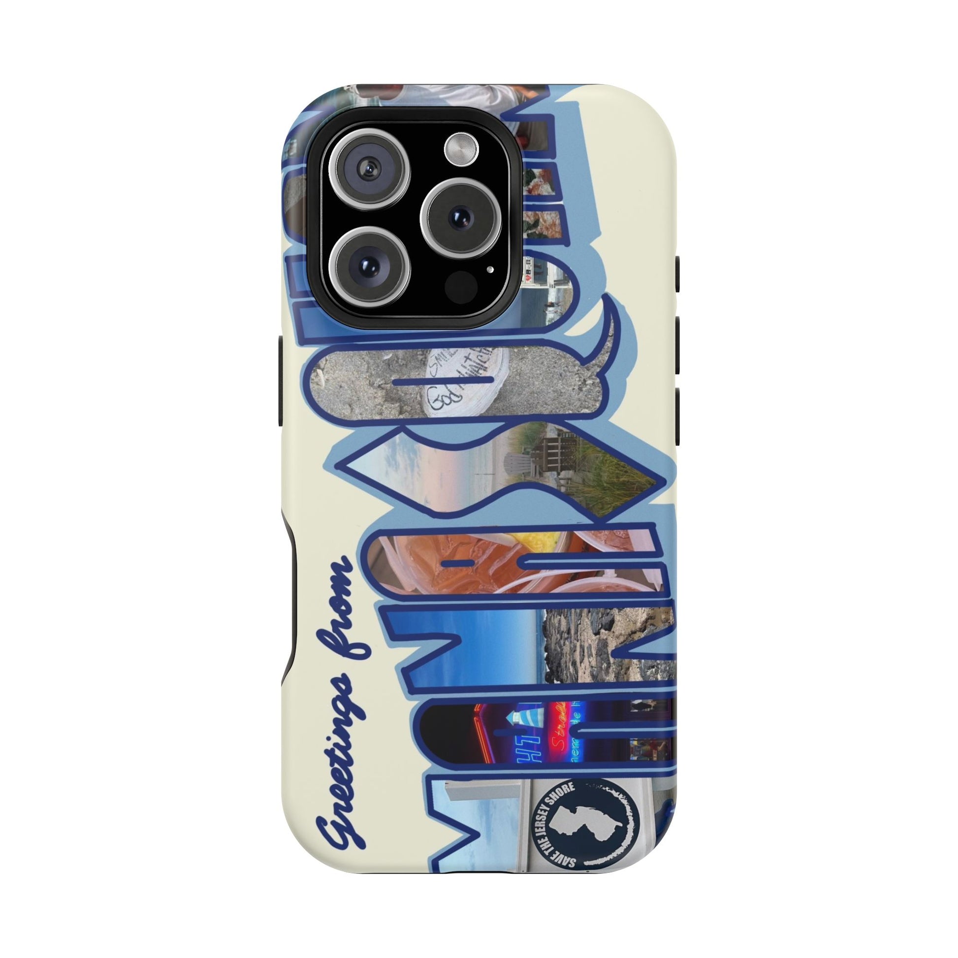 "Greetings from Manasquan" Phone Case