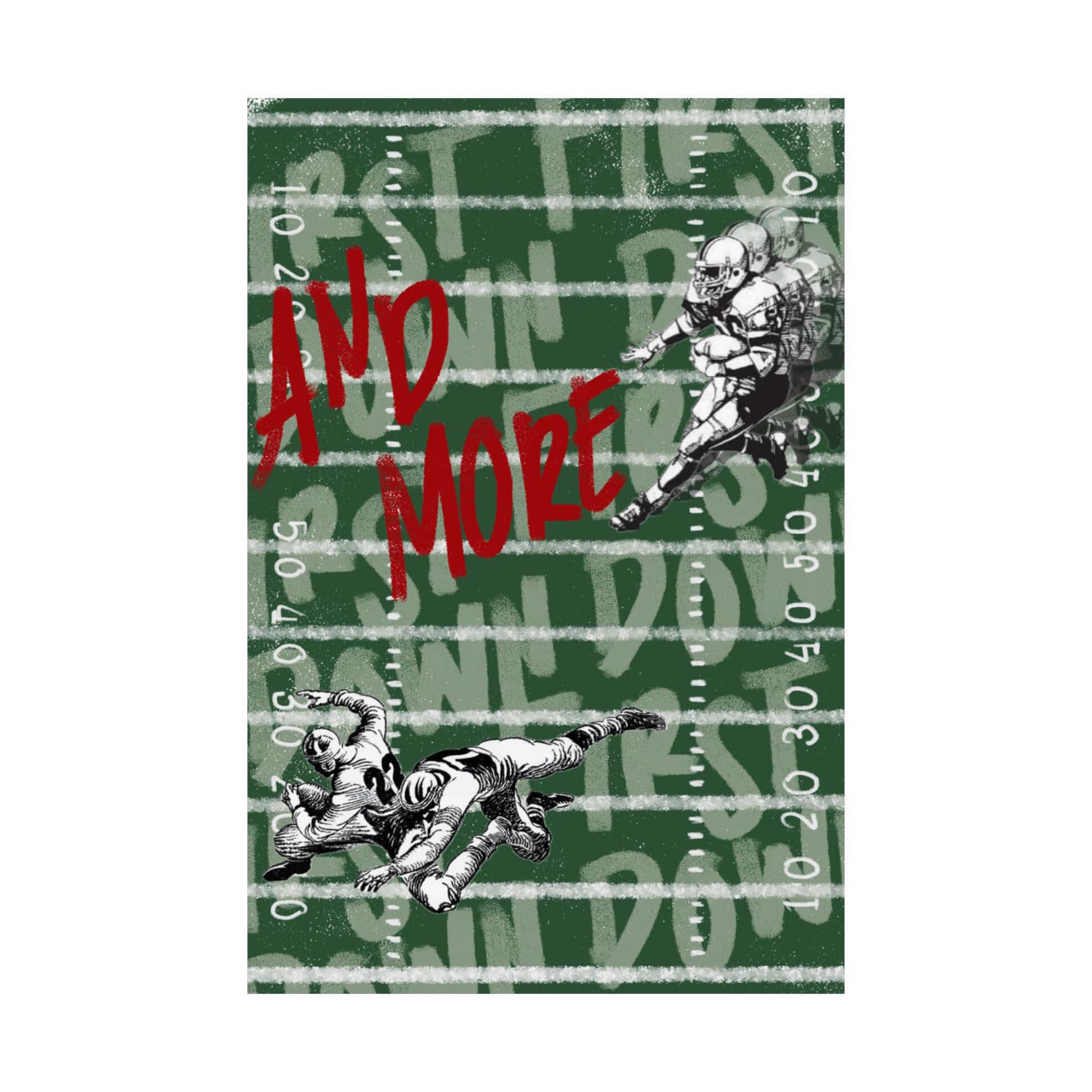 "First Down & More" Print