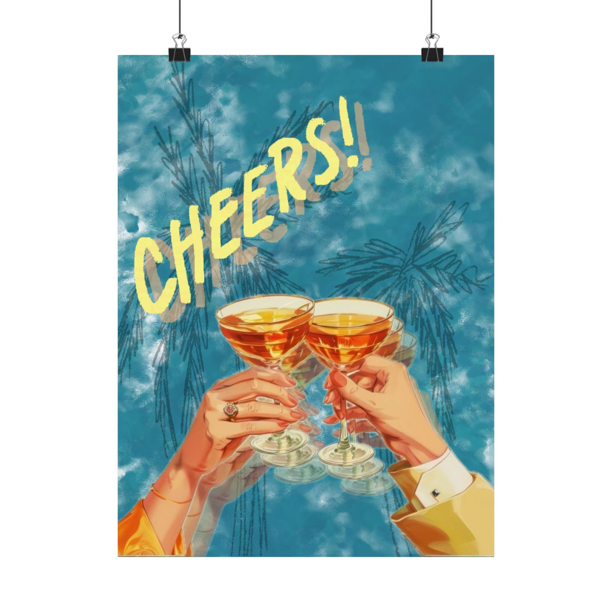 "Cheers" Print
