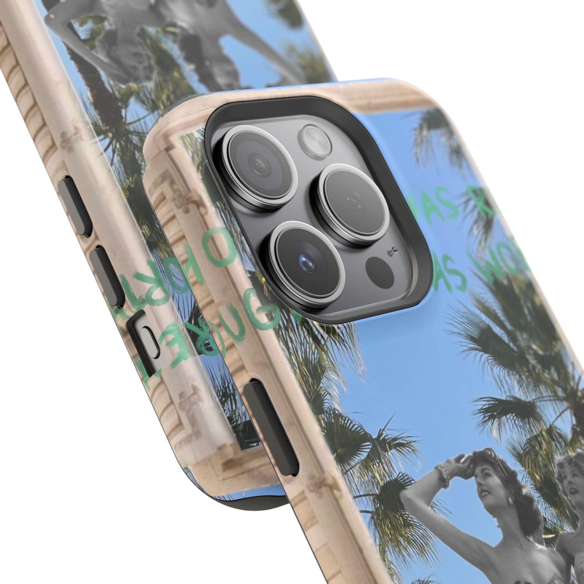"plastic palm trees" Phone Case