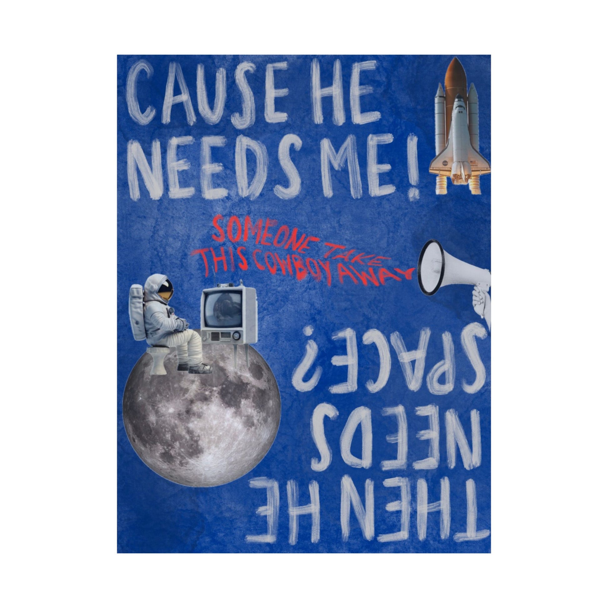 "Man on the Moon" Print