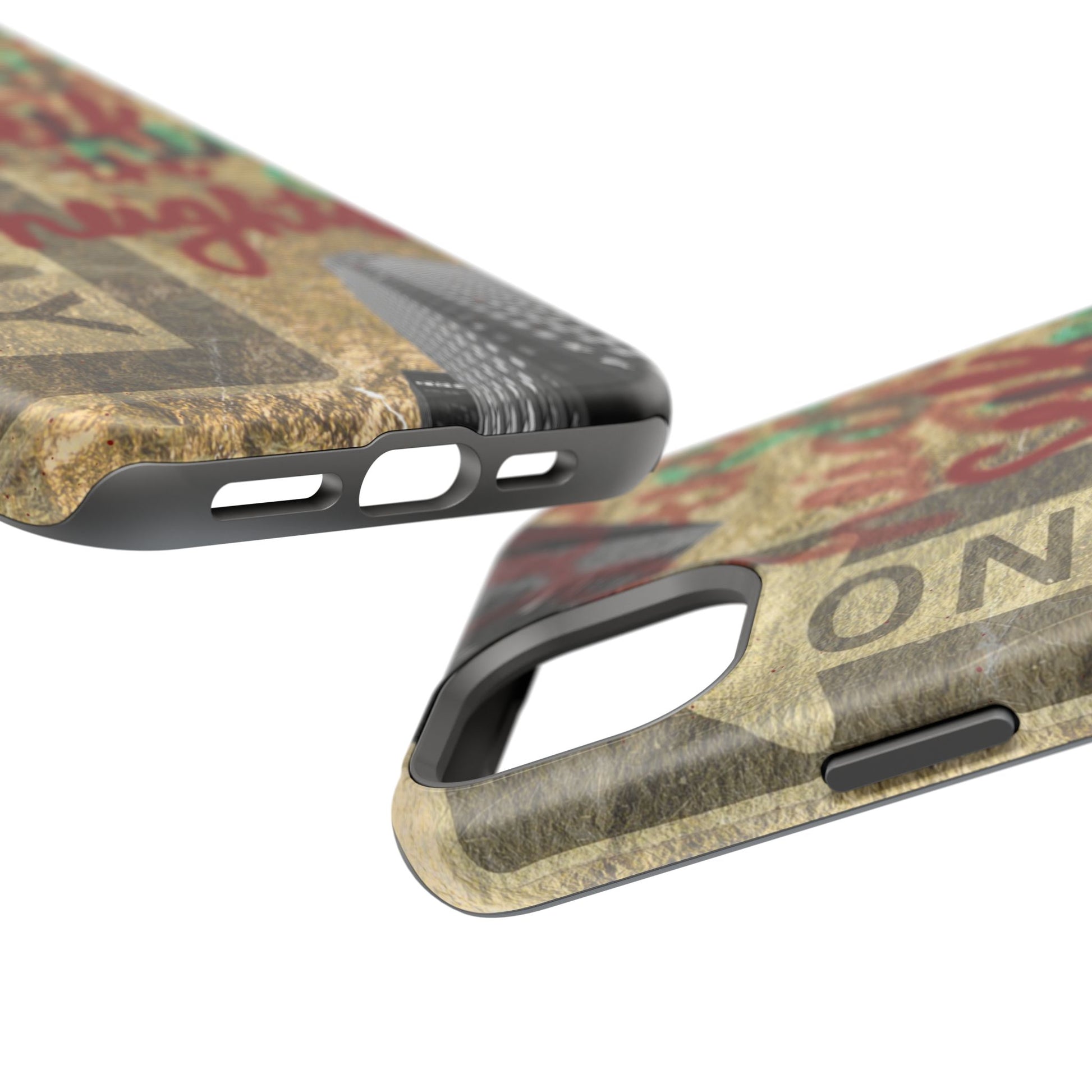 "Seek the Heights"  Gold Phone Case