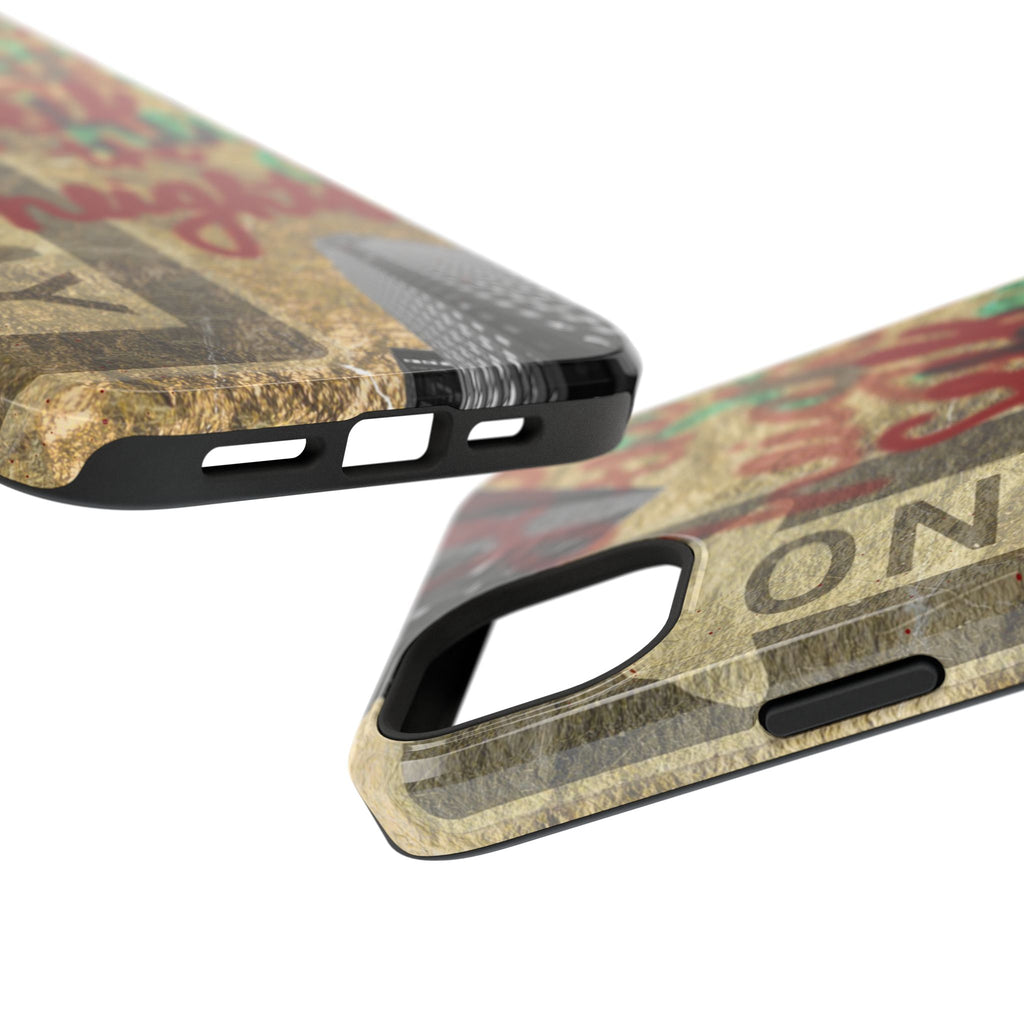 "Seek the Heights"  Gold Phone Case
