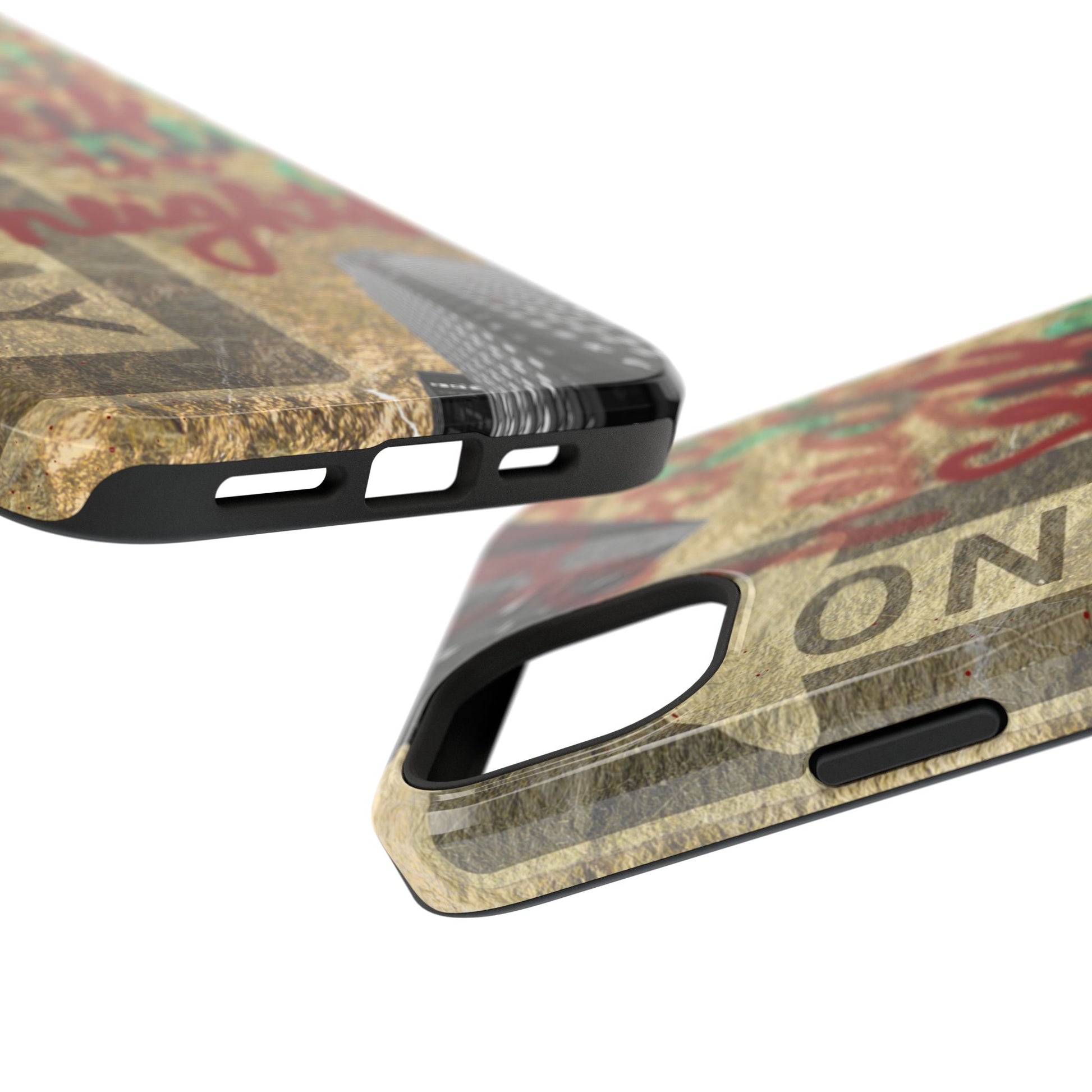 "Seek the Heights"  Gold Phone Case