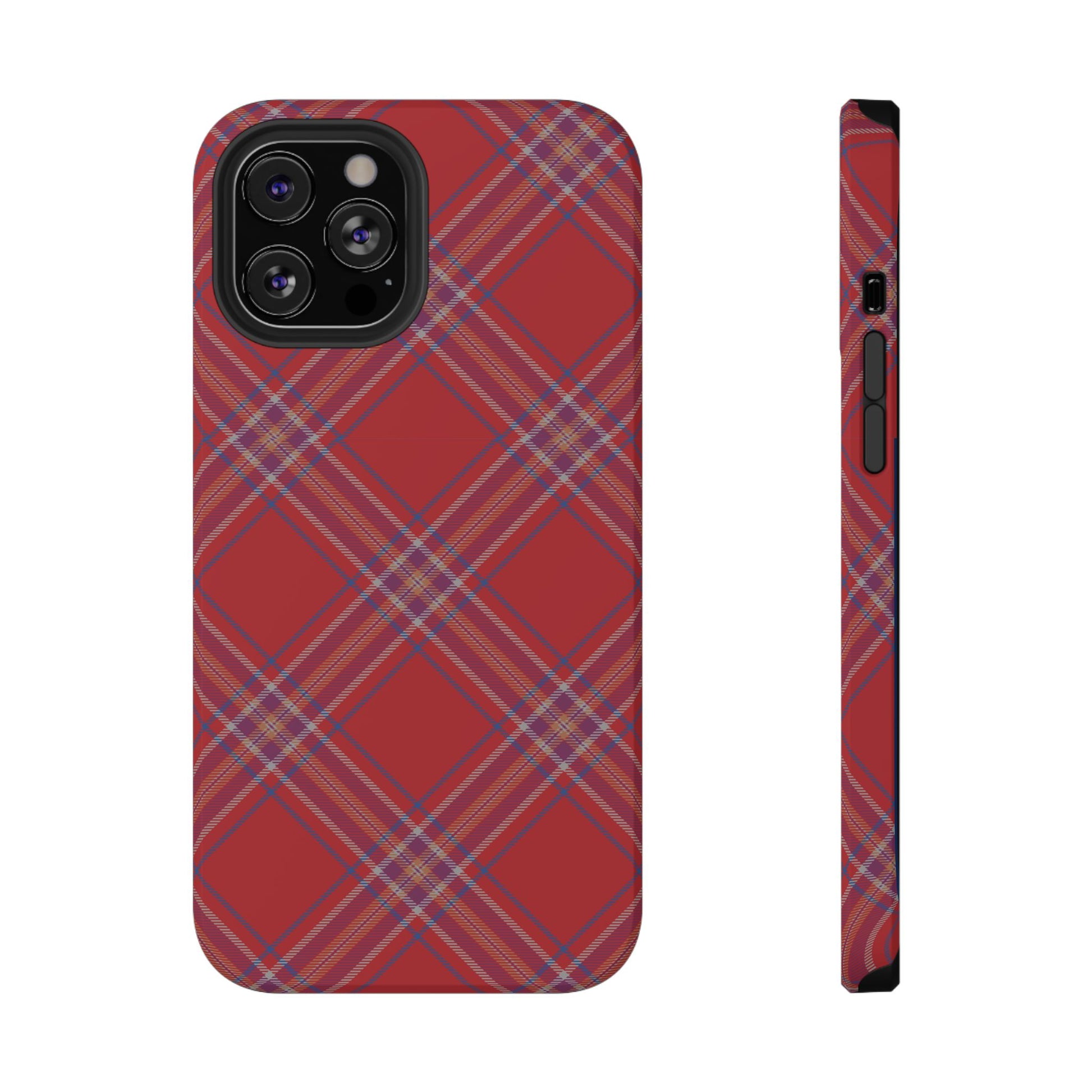 "Don't Make Me Plaid" Phone Case