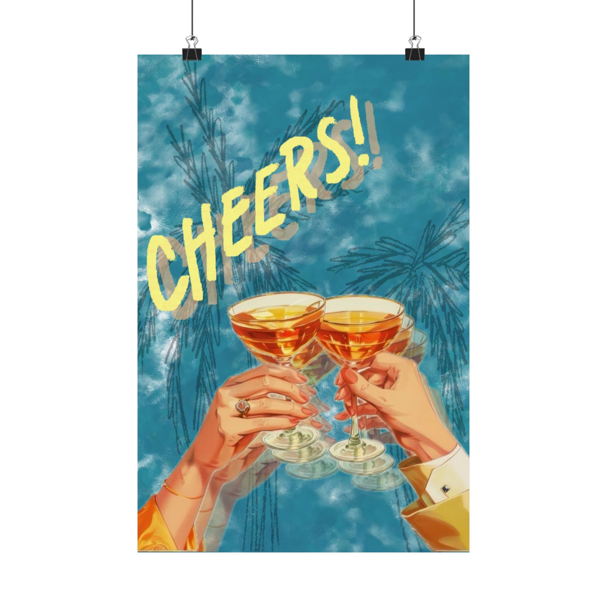 "Cheers" Print