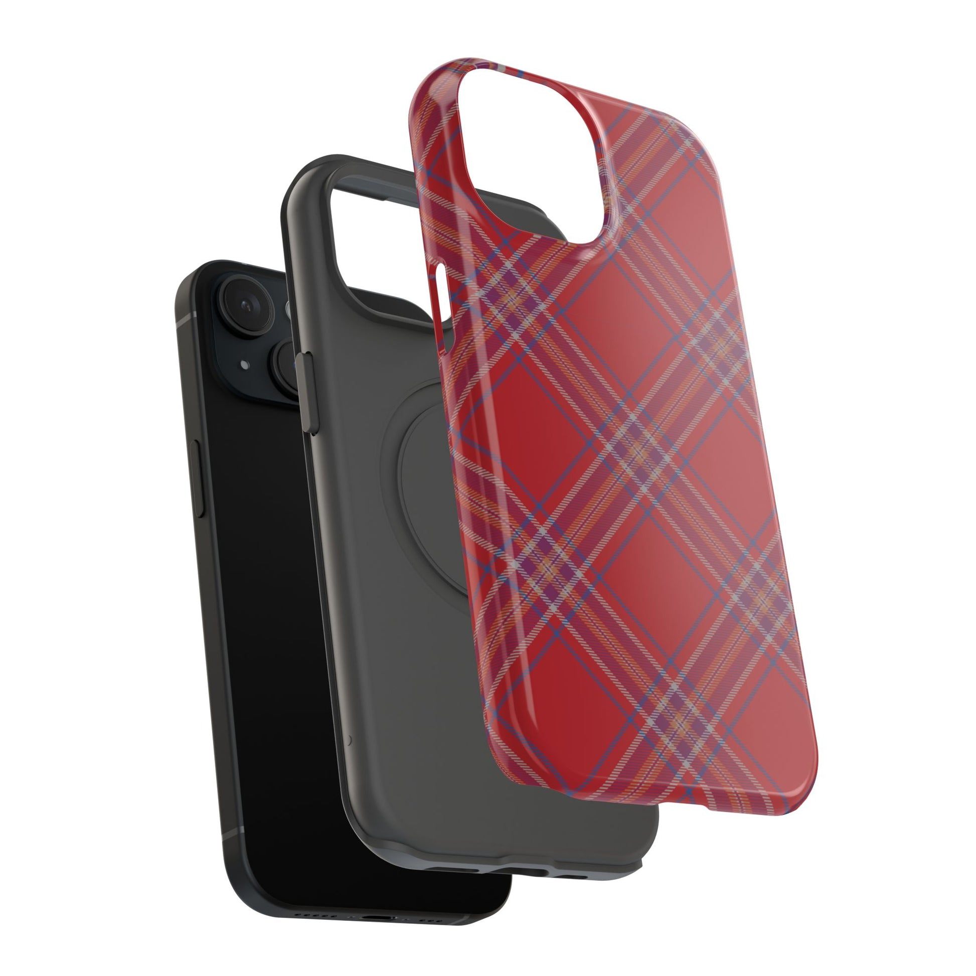 "Don't Make Me Plaid" Phone Case